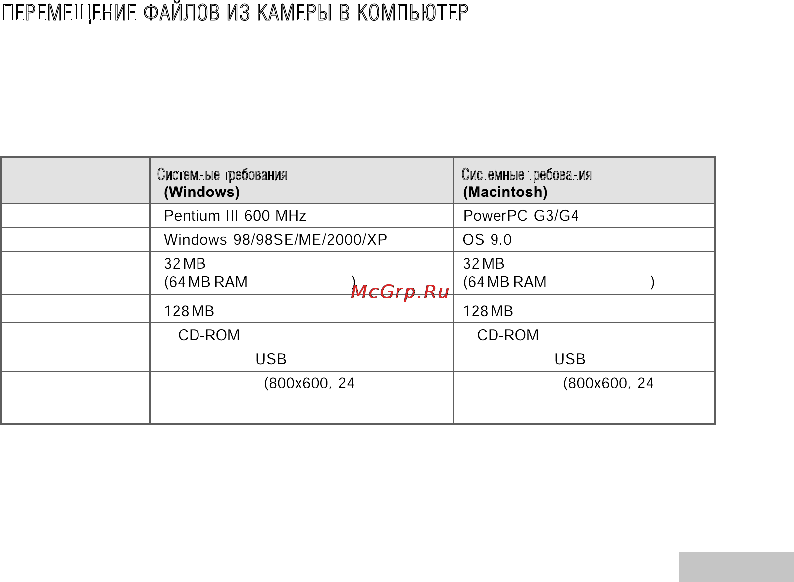 Ufo DC 6348 [49/68] Перемещение файлов из камеры в компьютер