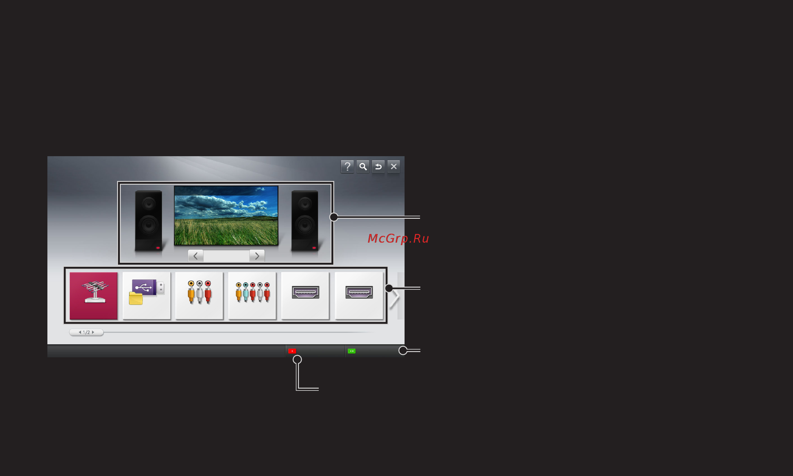 LG 42LM761T [63/147] Опции