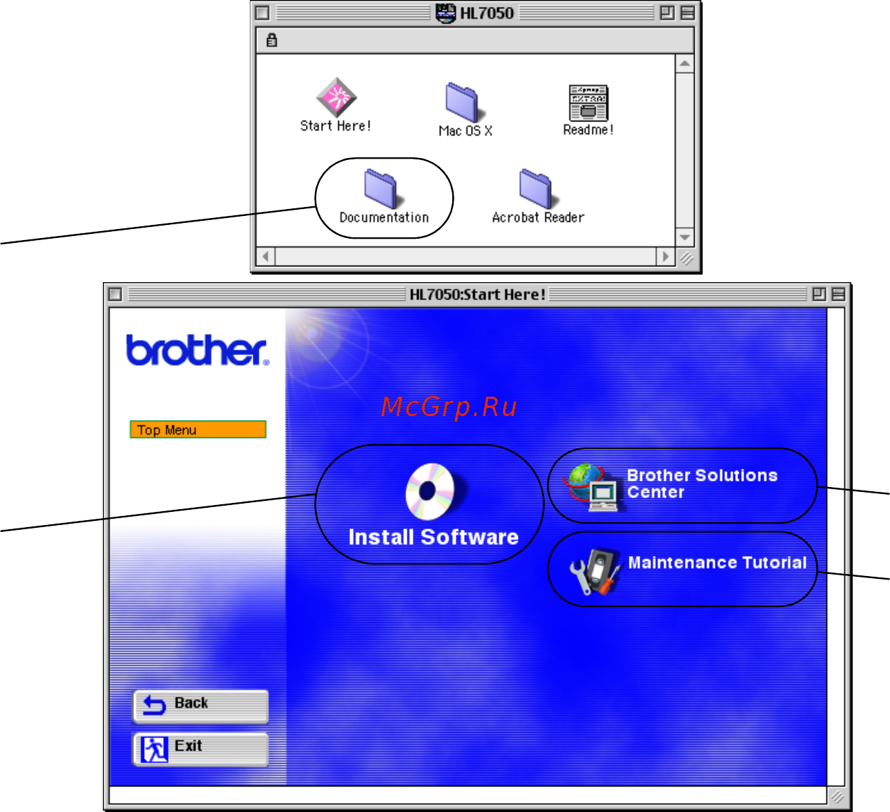 Brother HL-7050 [24/253] On a network