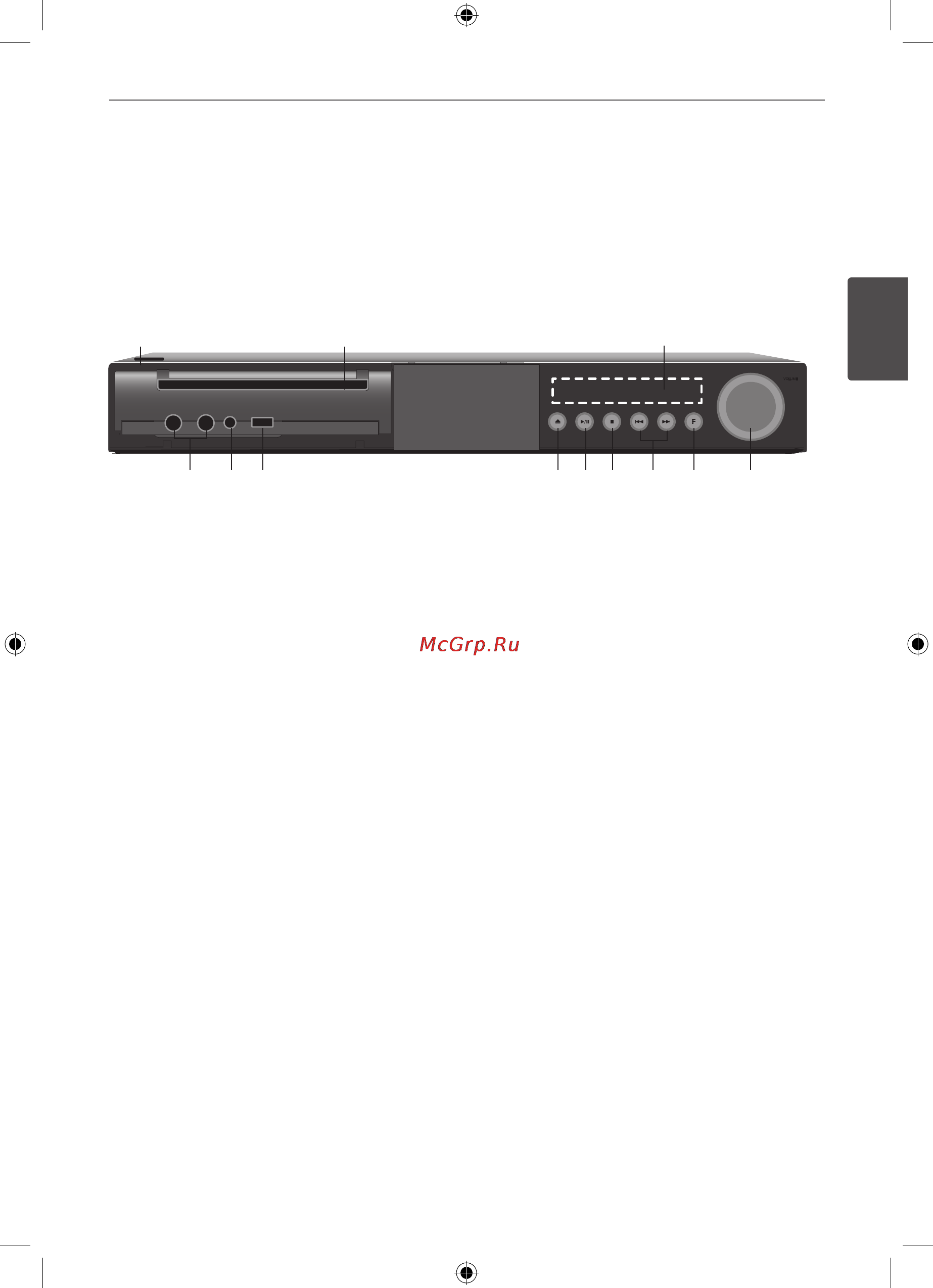 LG HT-905TA [11/44] Передняя панель