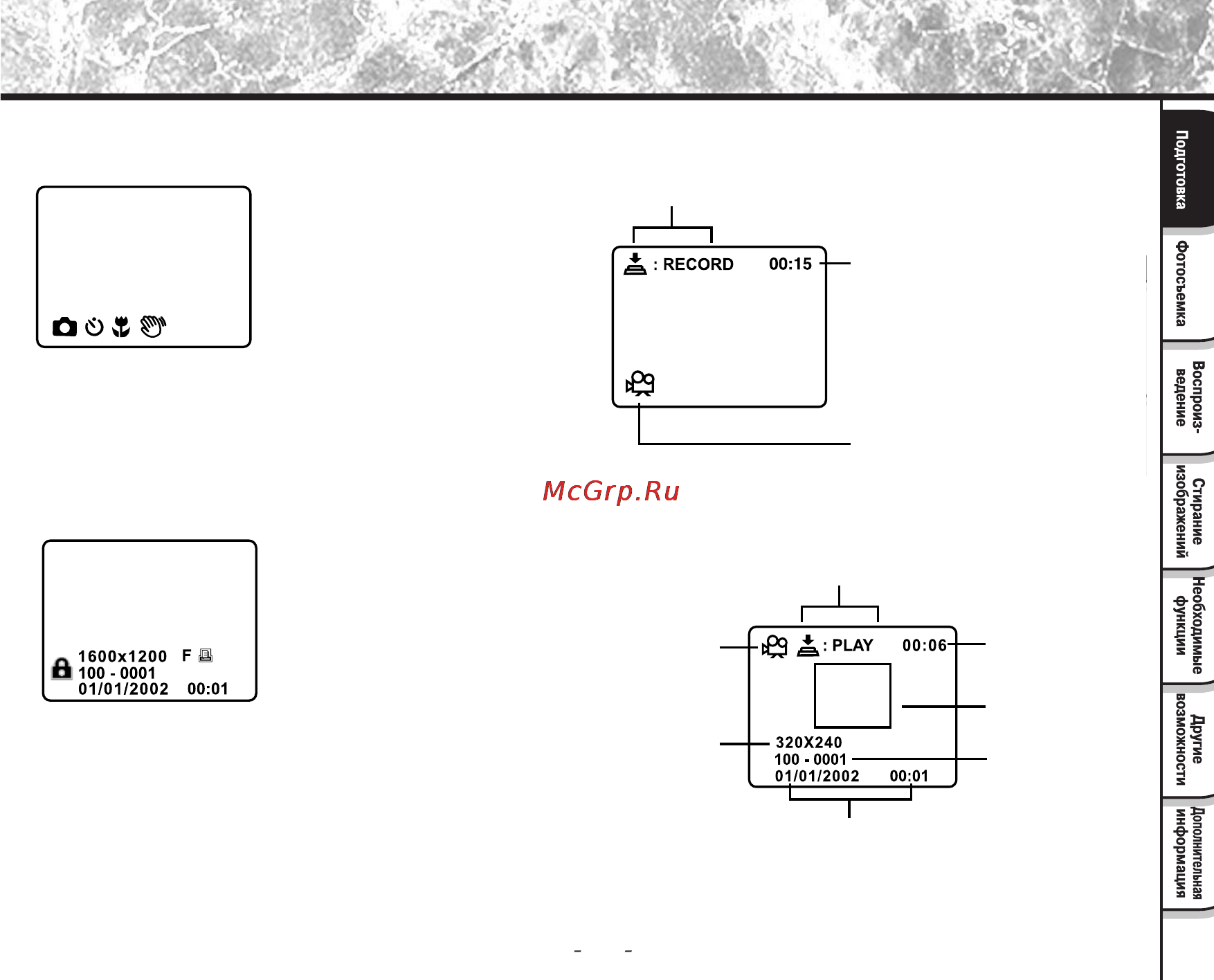 Toshiba PDR-2300 [29/91] Индикация жкд