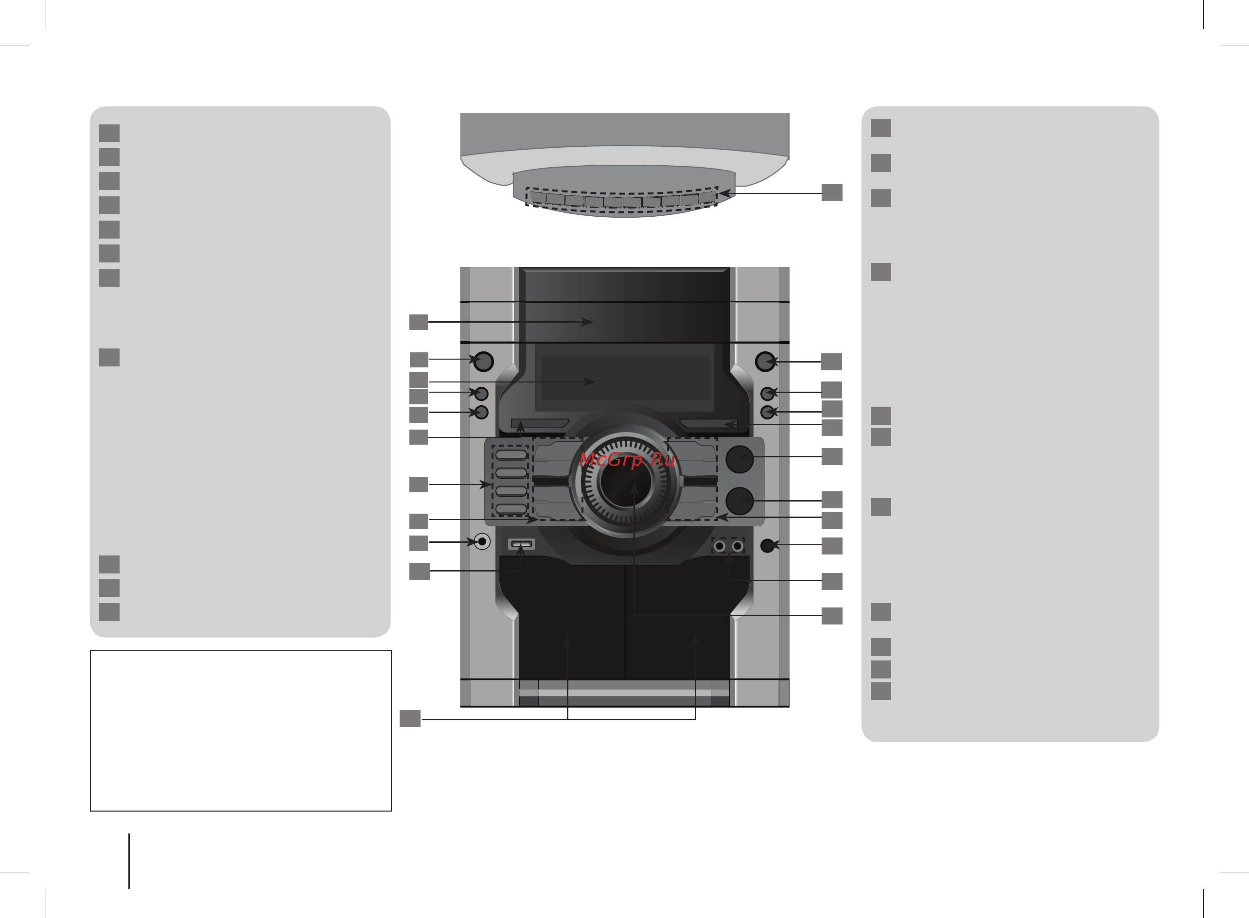 LG MDD-104K [6/24] Основной прибор