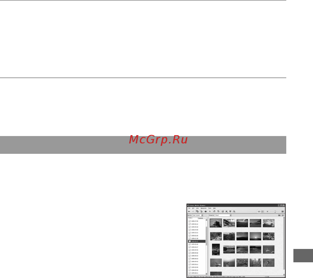 Sony DSLR-A300 [159/195] Использование picture motion browser