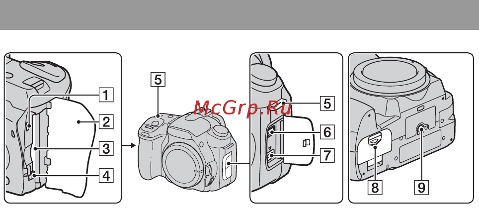Sony DSLR-A350 [38/195] Video out разъем usb 128 147