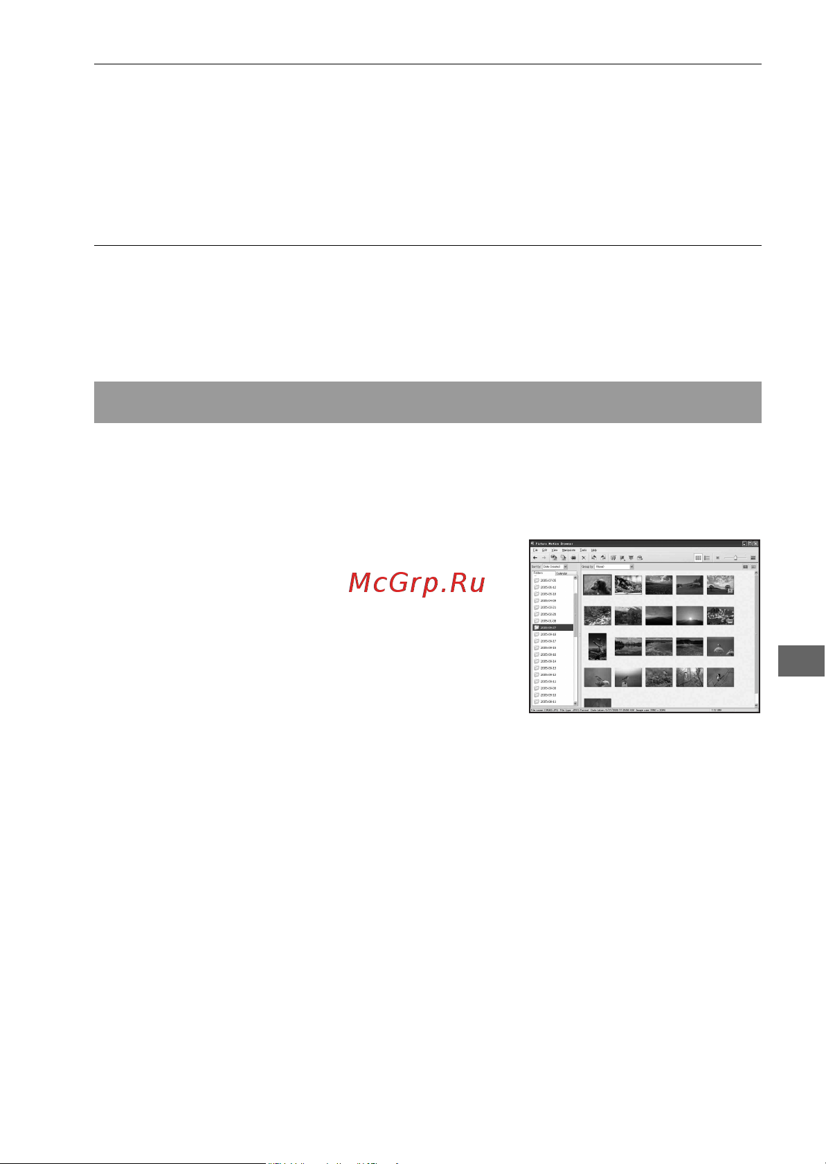 Sony DSLR-A200 [149/183] Использование picture motion browser