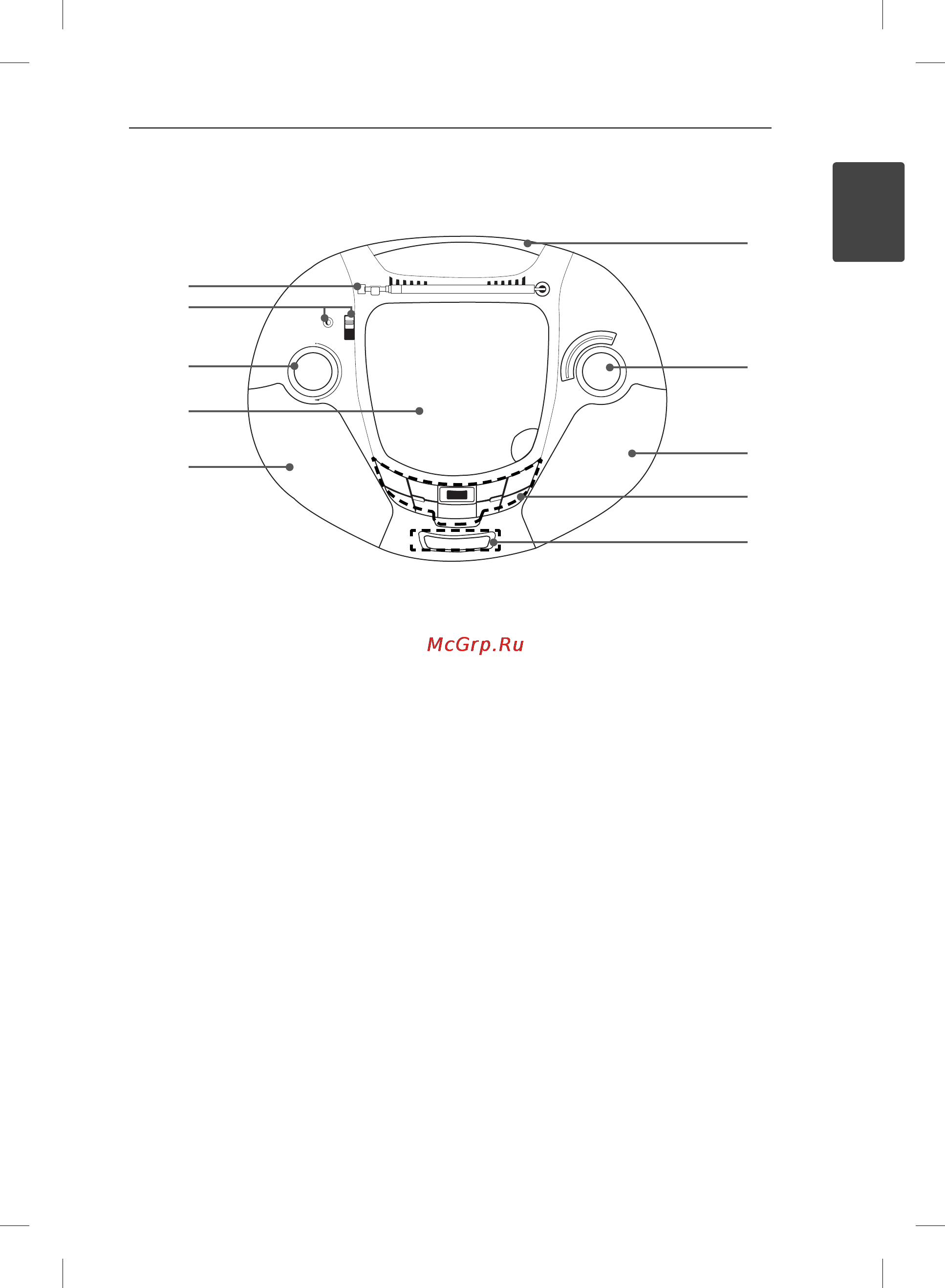 LG SB16 [7/16] Передняя панель