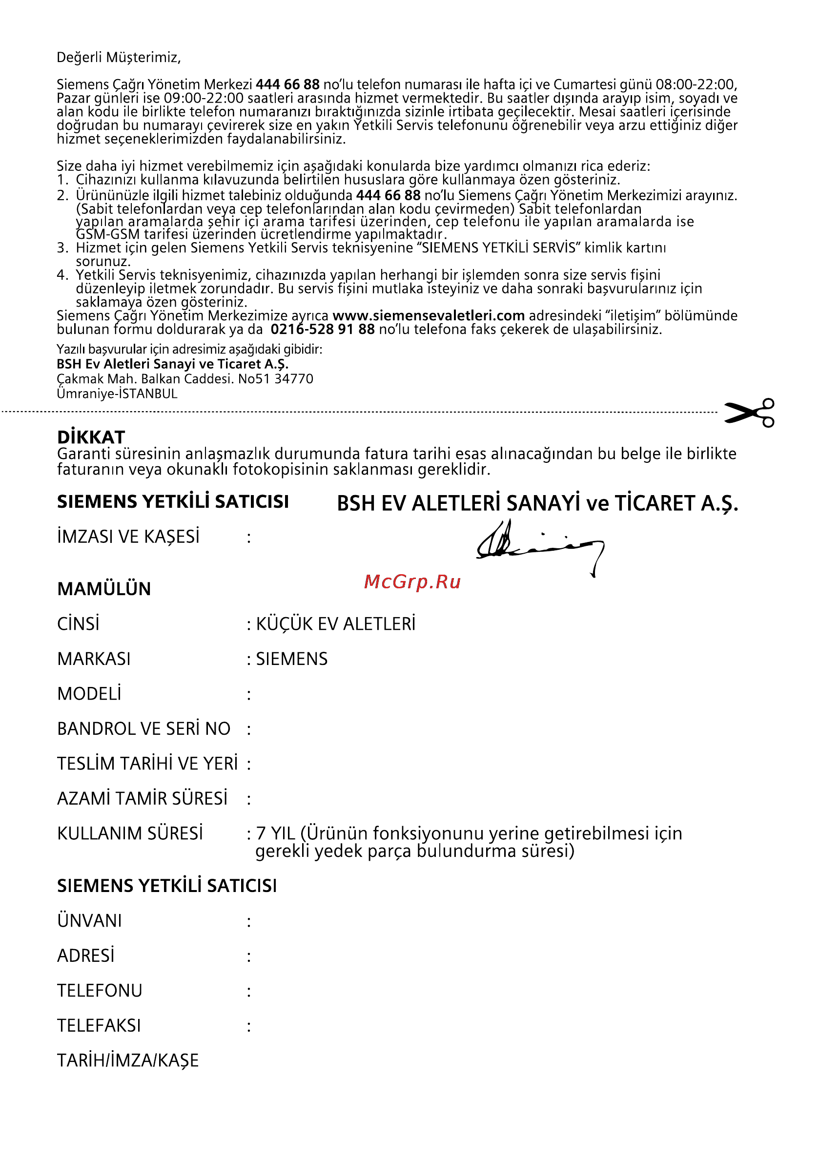 Siemens MQ5N6PE [53/81] Dìkkat