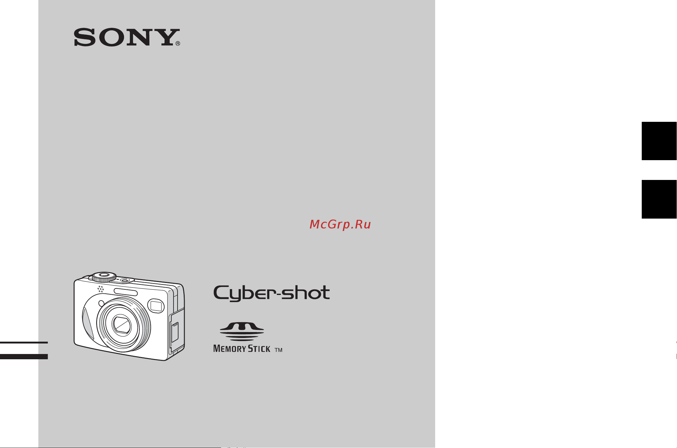 Sony DSC-W1 Инструкция по эксплуатации онлайн