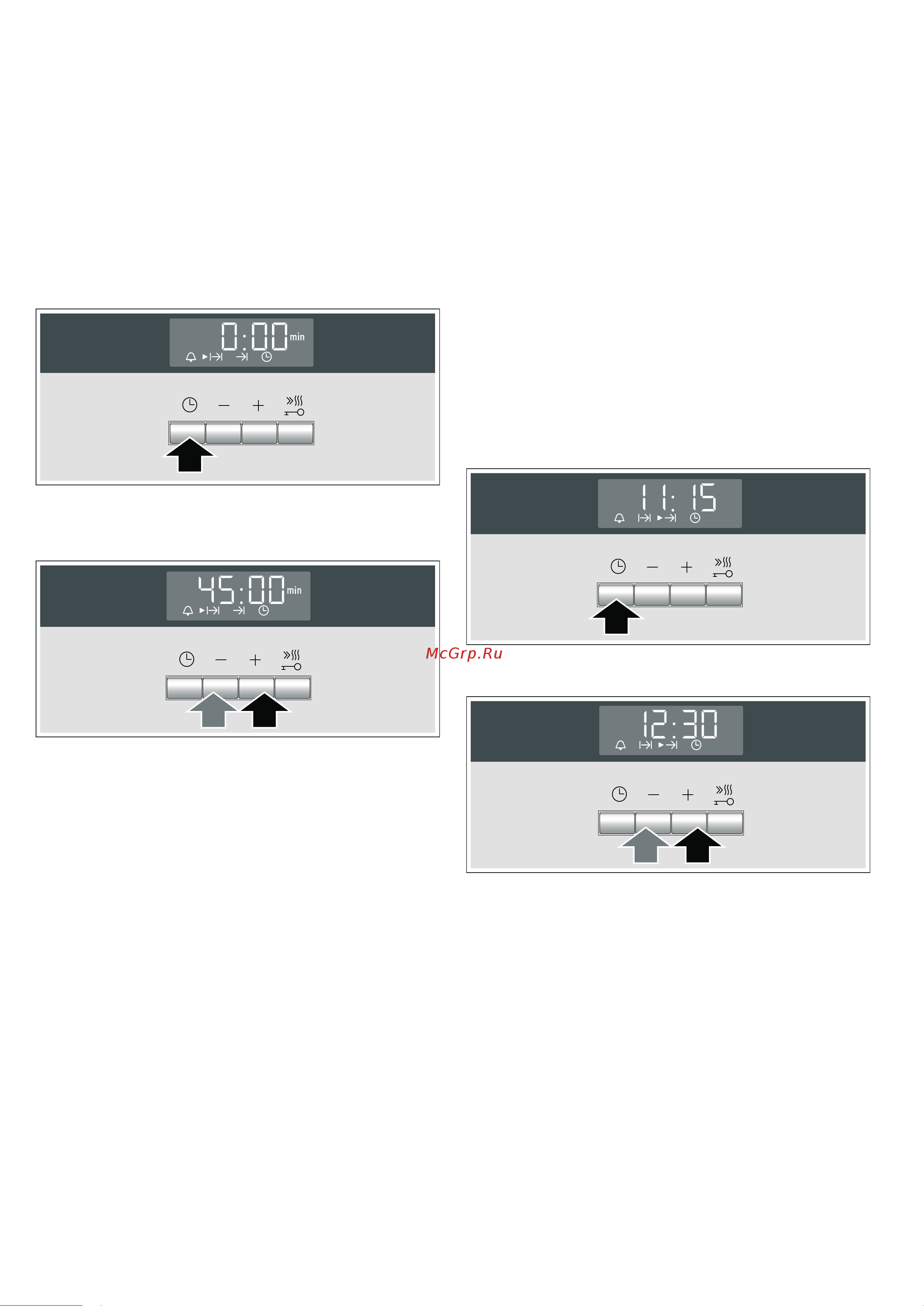 Siemens HB23AB530R [11/28] Время окончания