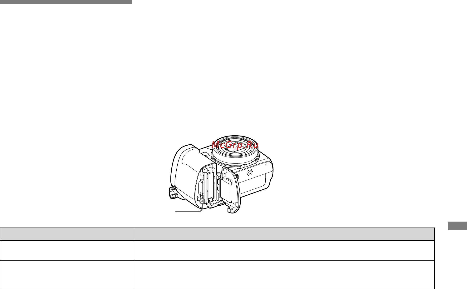 Sony DSC-V3 [141/186] Устранение неисправностей
