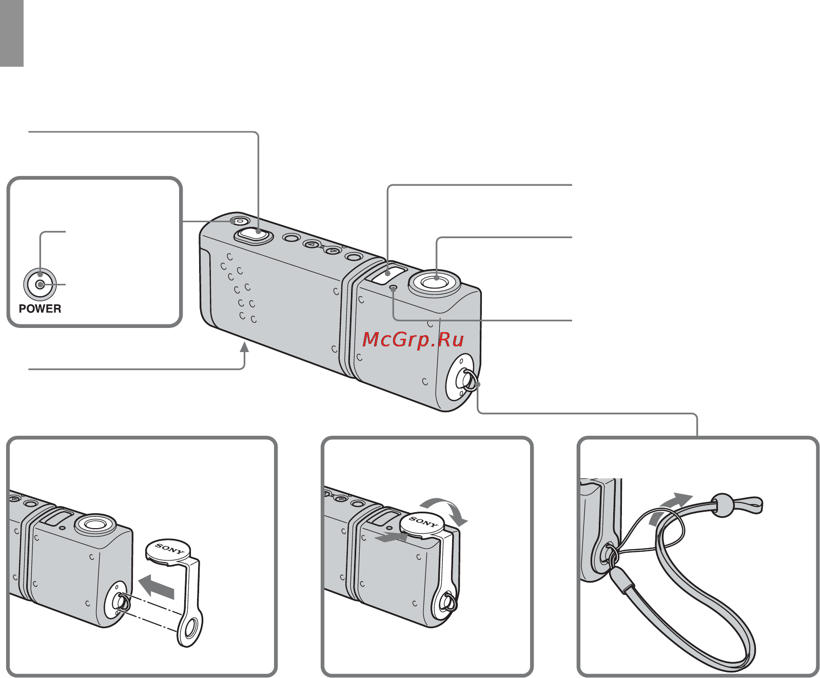 Sony Cyber-Shot DSC-U50 [96/180] Kamerans delar