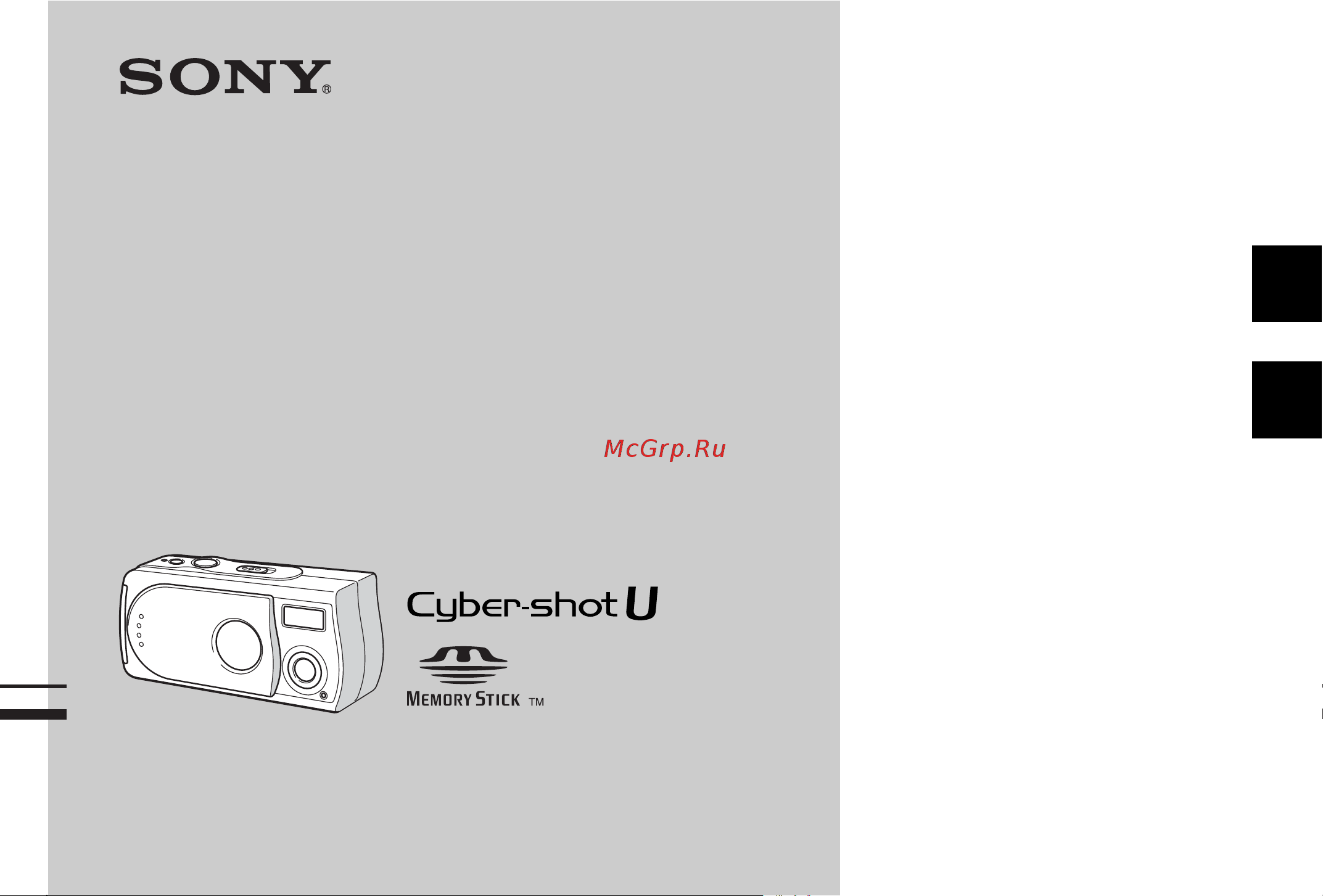 Sony DSC-U30 Инструкция по эксплуатации онлайн