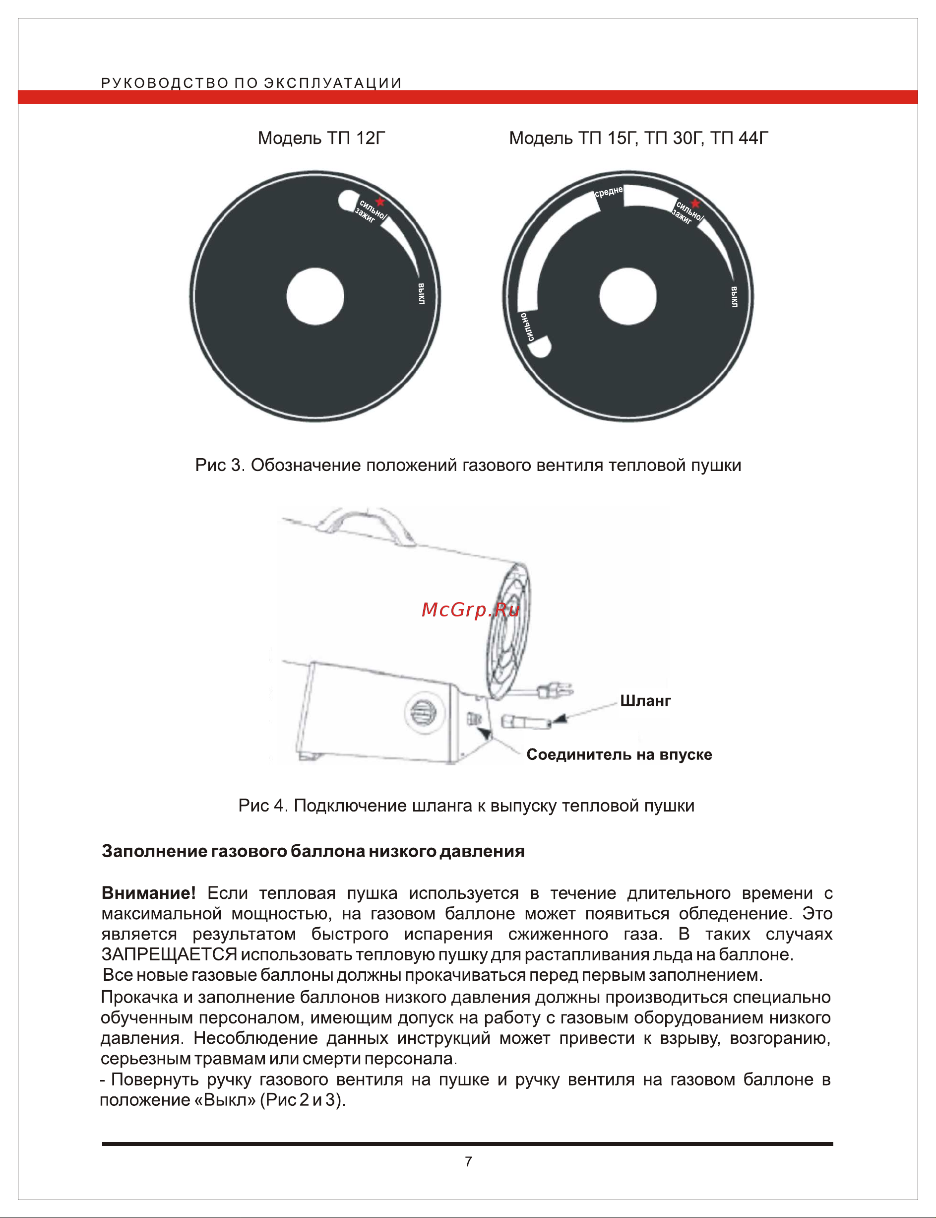 Elitech ТП 15Г 166403 Инструкция по эксплуатации онлайн [7/12] 307411