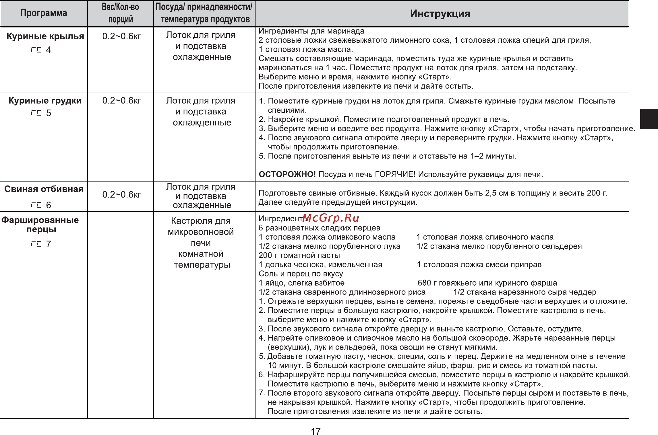 LG MR6589DRL Инструкция по эксплуатации онлайн [19/39] 23963