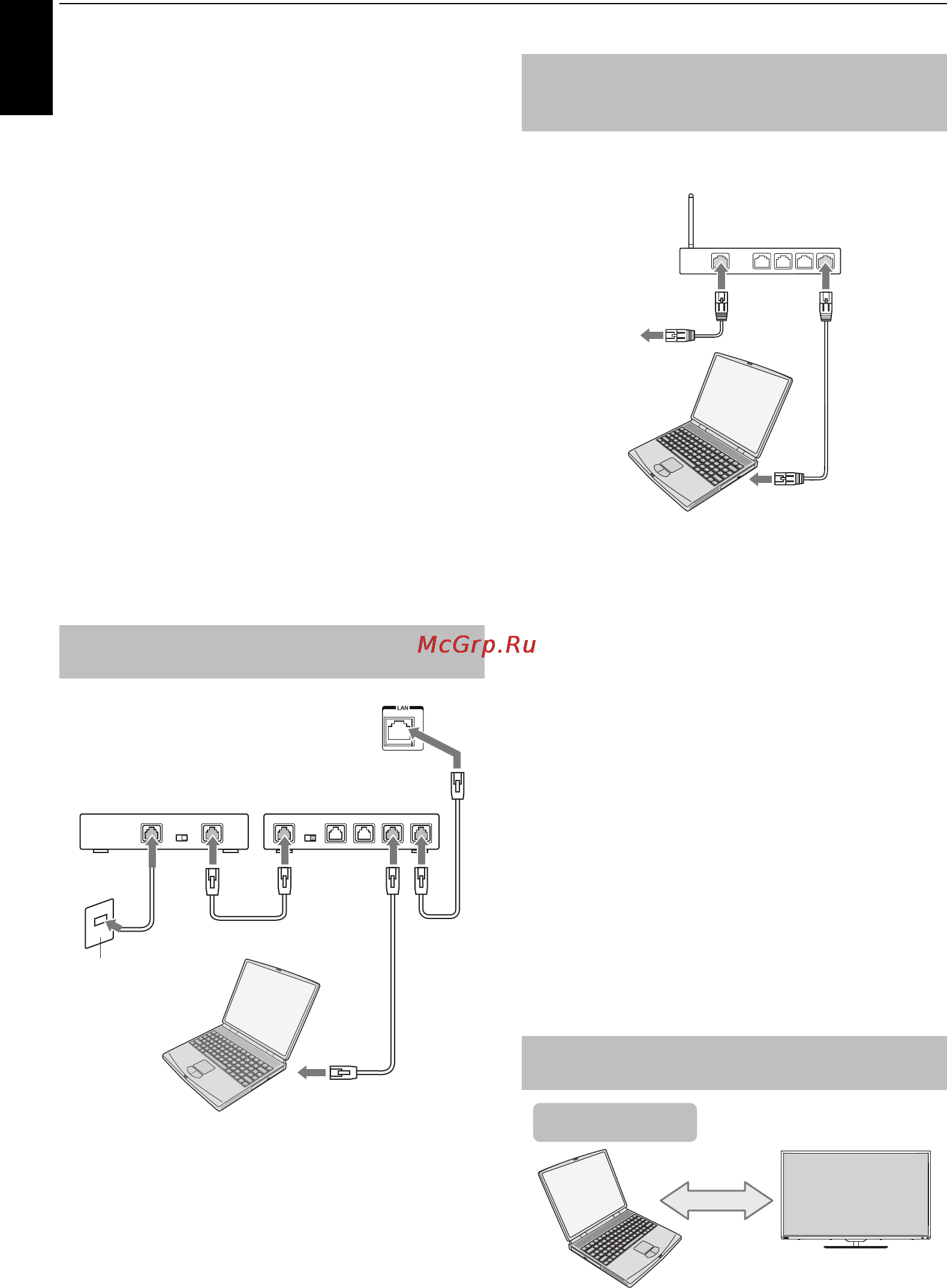 Toshiba 40L7356RK [12/103] Подключение к домашней сети