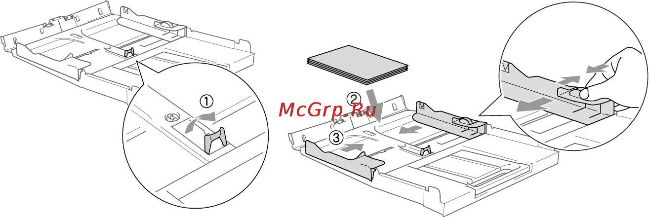 Brother DCP-110C [31/122] Загрузка открыток