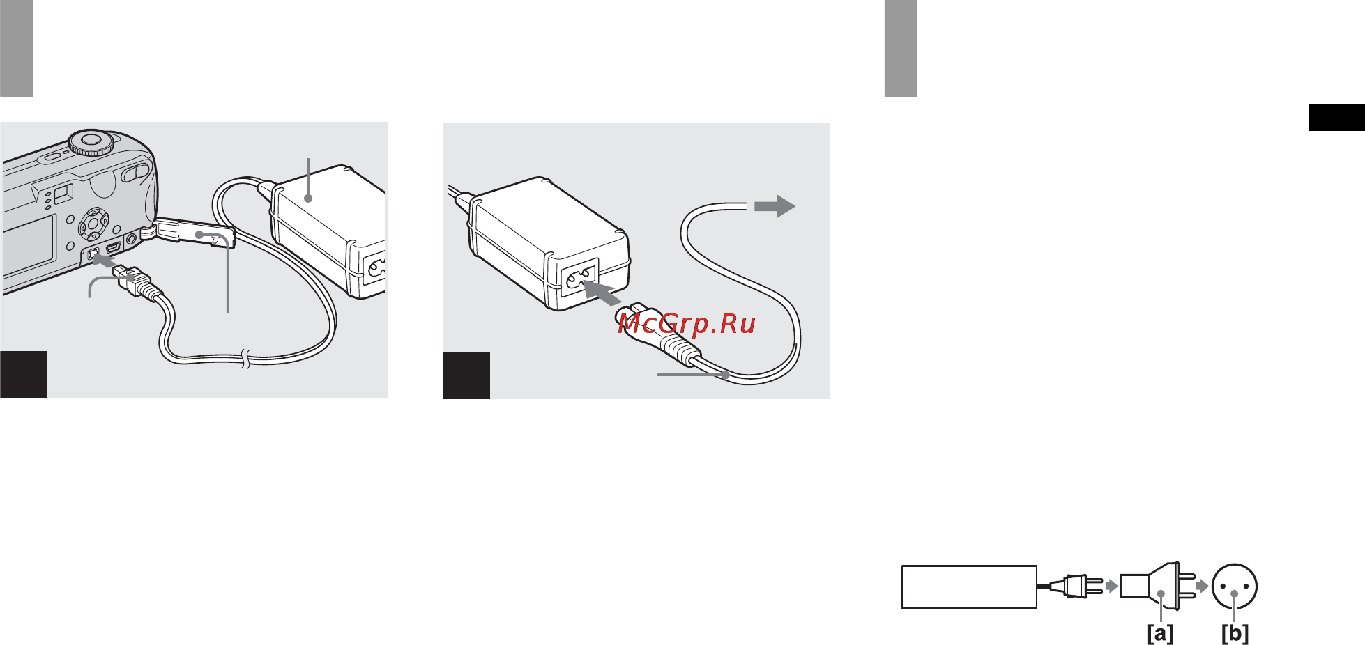 Sony DSC-P73 [17/139] Использование фотокамеры за рубежом
