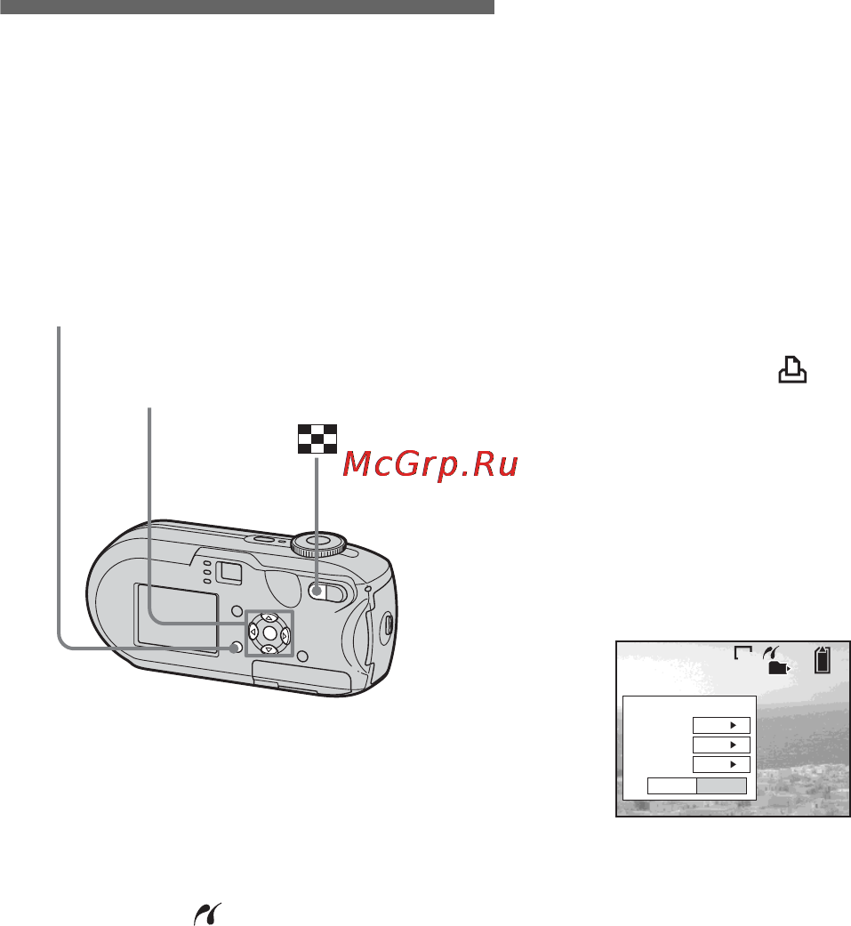 Sony DSC-P73 [76/139] Печать изображений