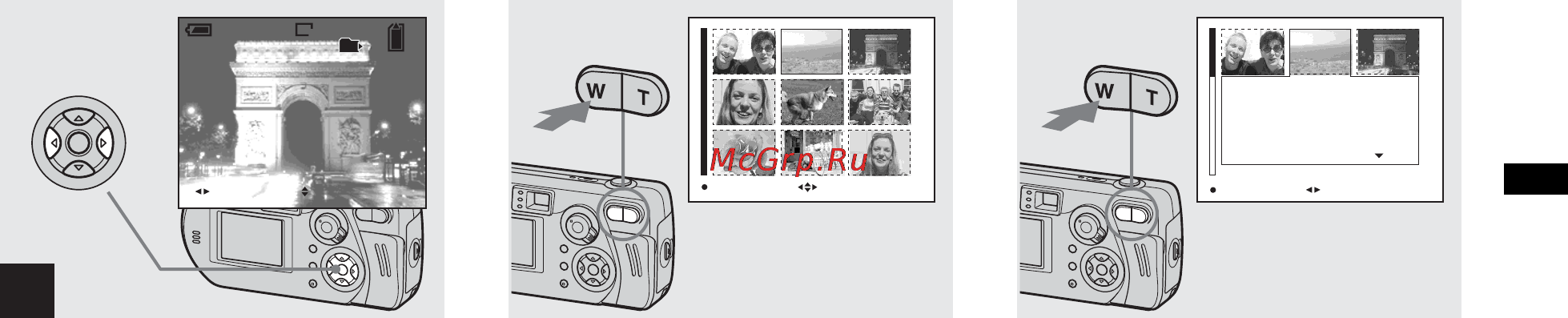 Sony DSC-P92 [151/232] Visa på indexskärm nio eller tre bilder
