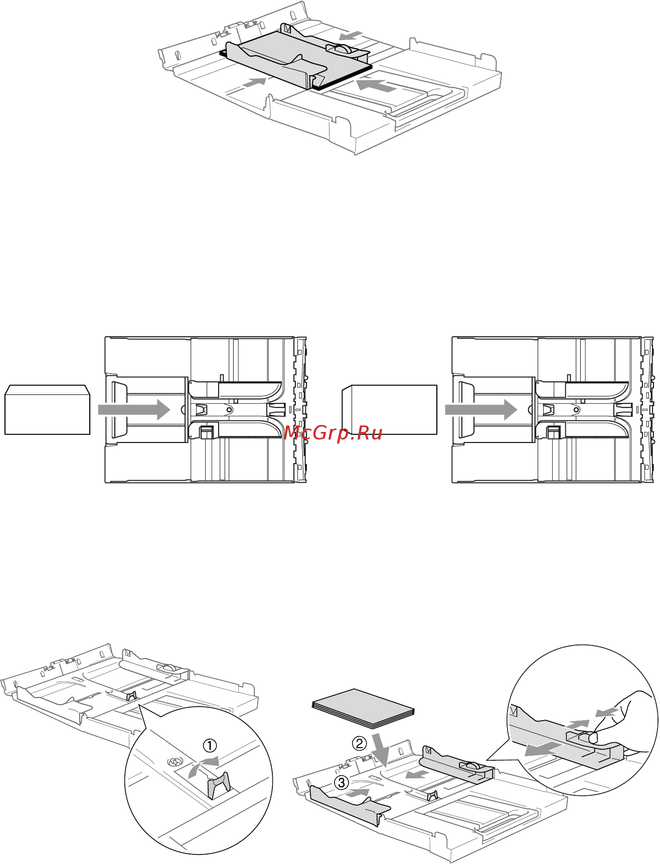 Brother DCP-115C [28/108] Загрузка открыток