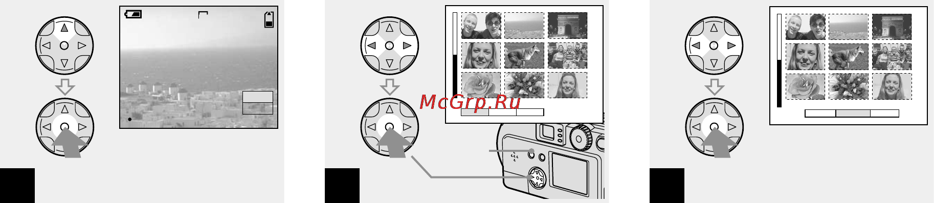 Sony DSC-P51 [142/212] När ett index fönster nio bilder sida 35 visas trycker du på menu knappen och väljer delete med b b på kontrollknappen och trycker sedan mitt på z