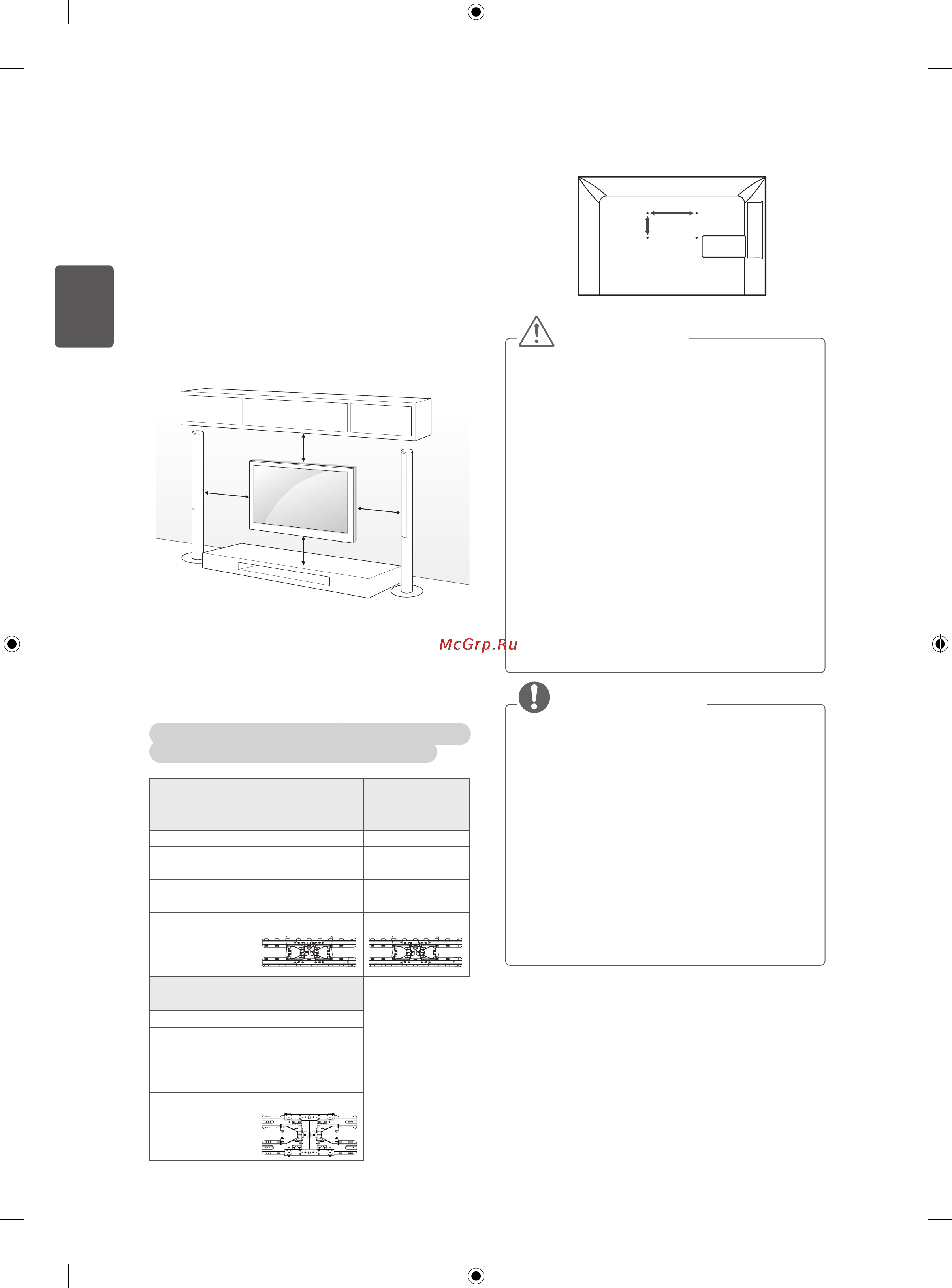 LG 32CS465 [48/114] Креплениенастене
