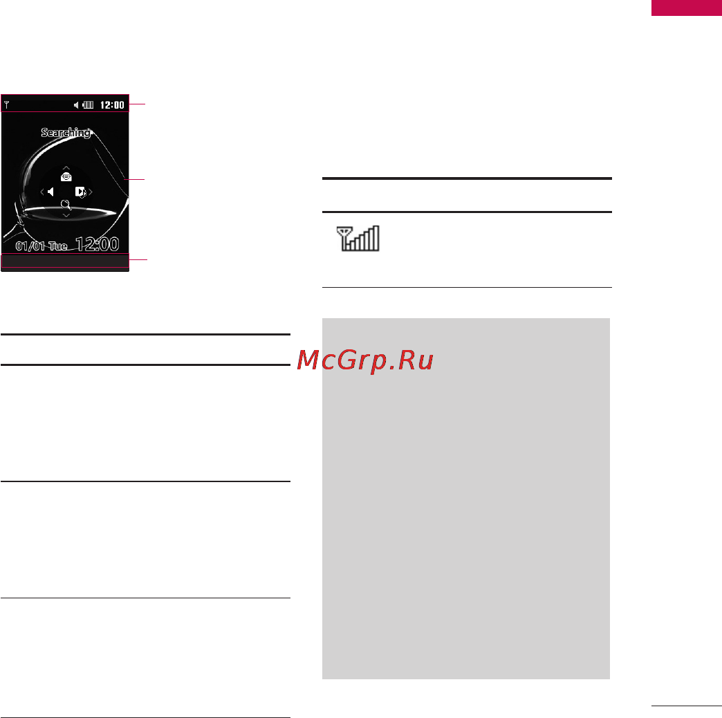 LG KF300 Black Grey [19/114] Отображение информации