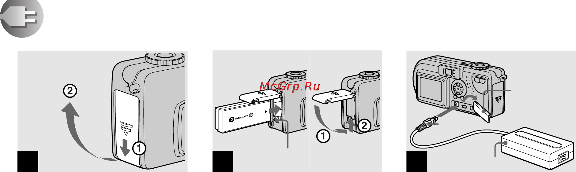 Sony DSC-P2 [10/208] Начало работы