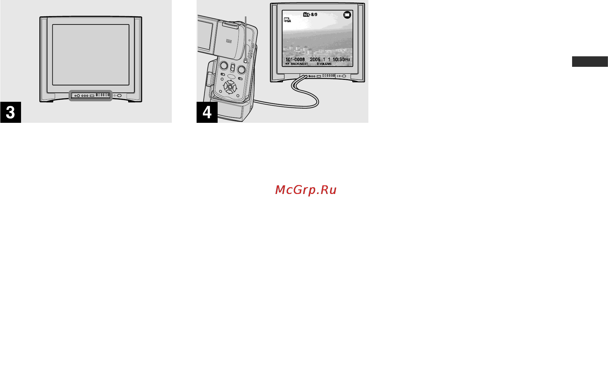 Sony DSC-M1 [47/132] Включите камеру и пере ключите ее в режим play нажатием на кнопку mode