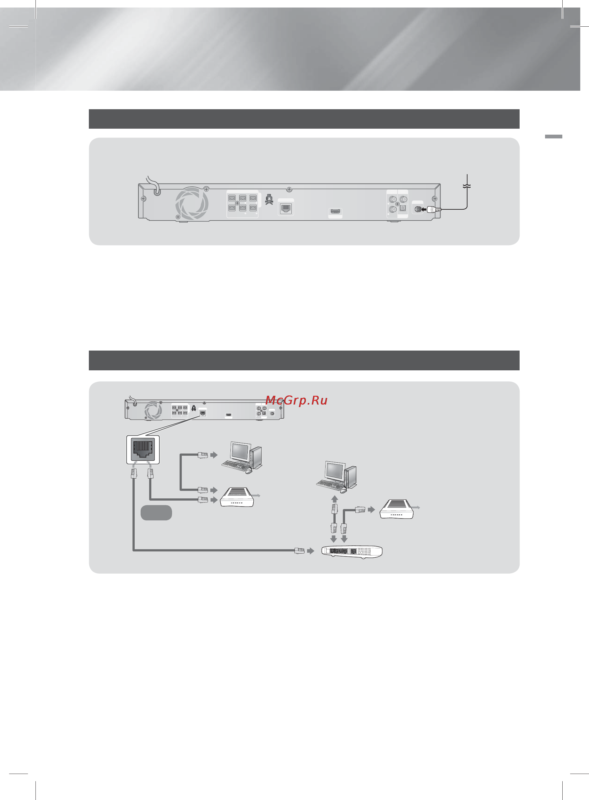 Samsung HT-E3550 [117/147] Підключення fm антени