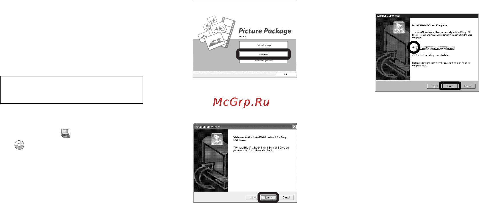 Sony Cyber-Shot DSC-F88 [222/268] Installera usb drivrutinen