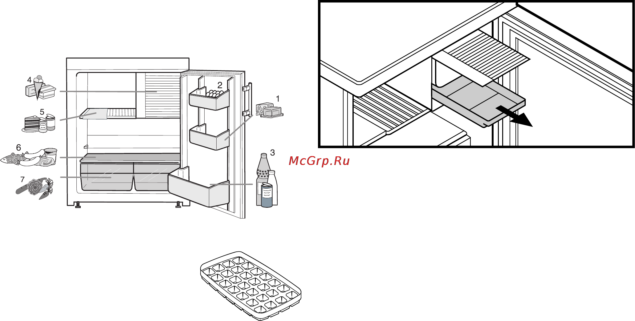 Liebherr KX 1021-21 [4/6] Охлаждение продуктов