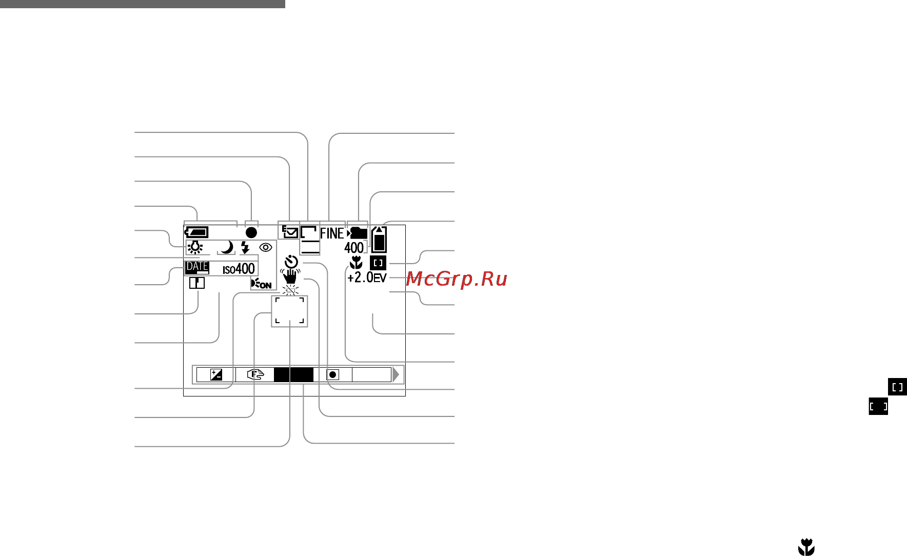 Sony DSC-F77 [108/228] Жк дисплей