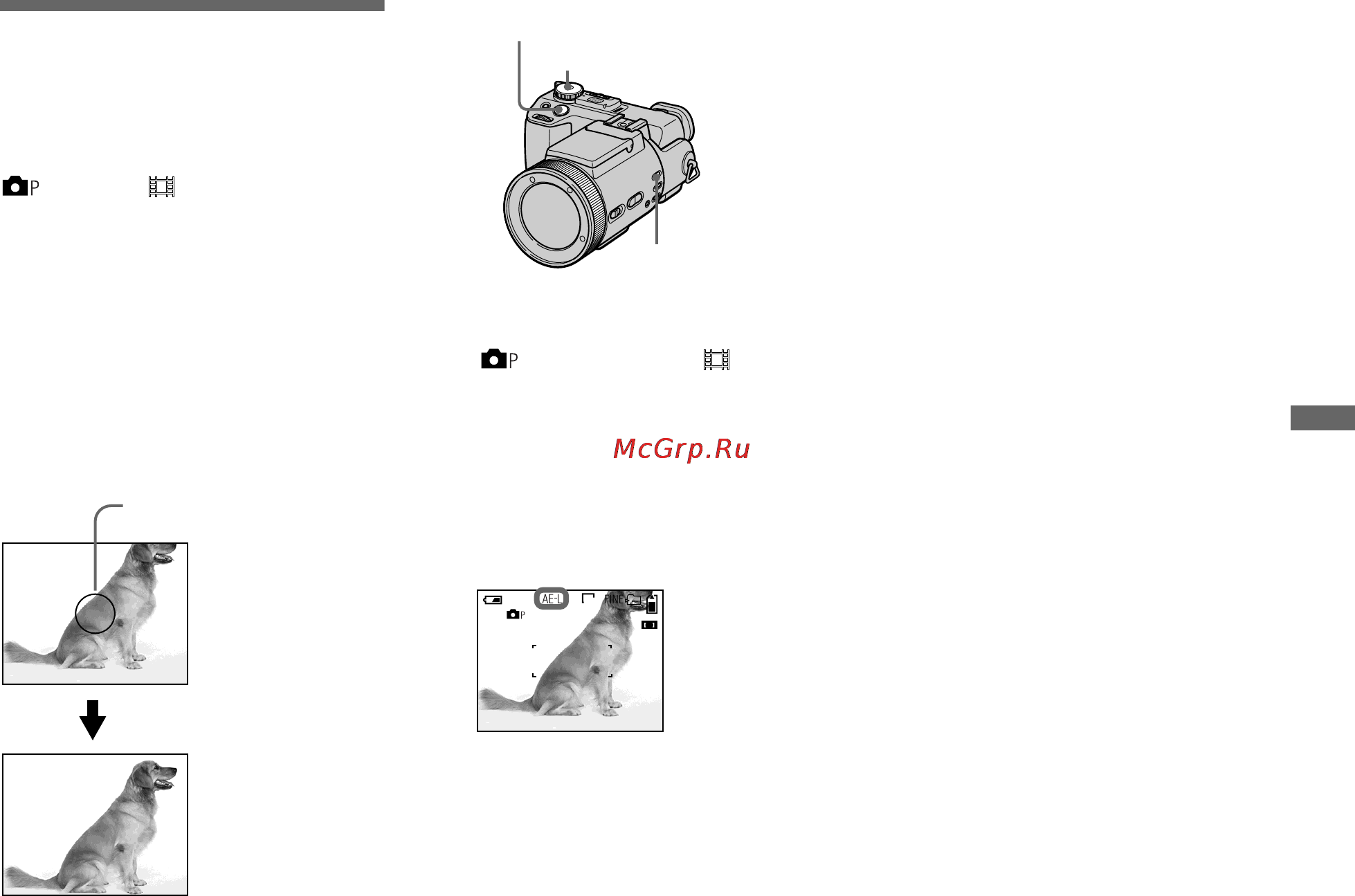Sony DSC-F717 [53/256] Çàïèñü ñ ôèêñè²îâàííîé æêñïîçèöèåé