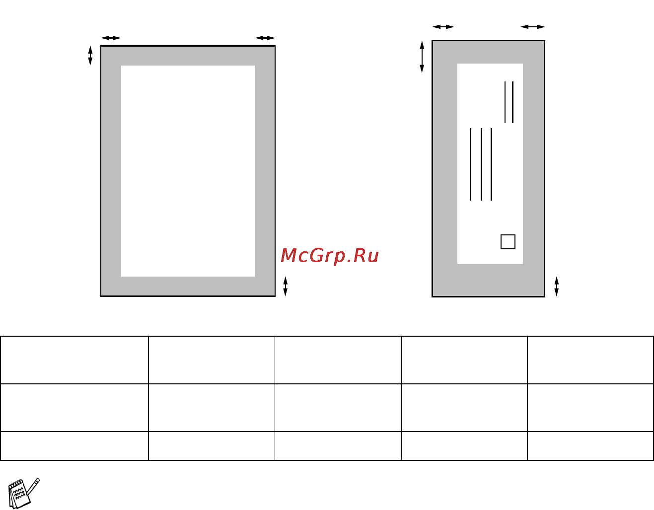 Brother MFC-215C [27/159] Область печати