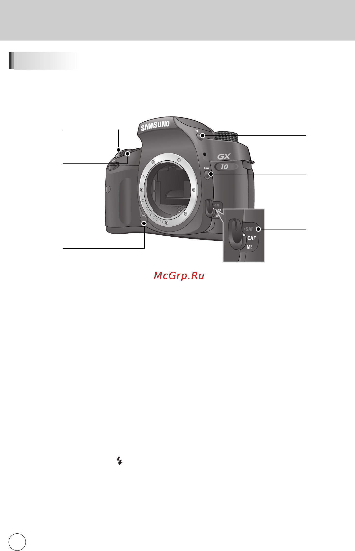 Samsung GX10 [19/258] Àòôóî áó ìëâ ùûìíˆëóì î ì ı íìóôóí