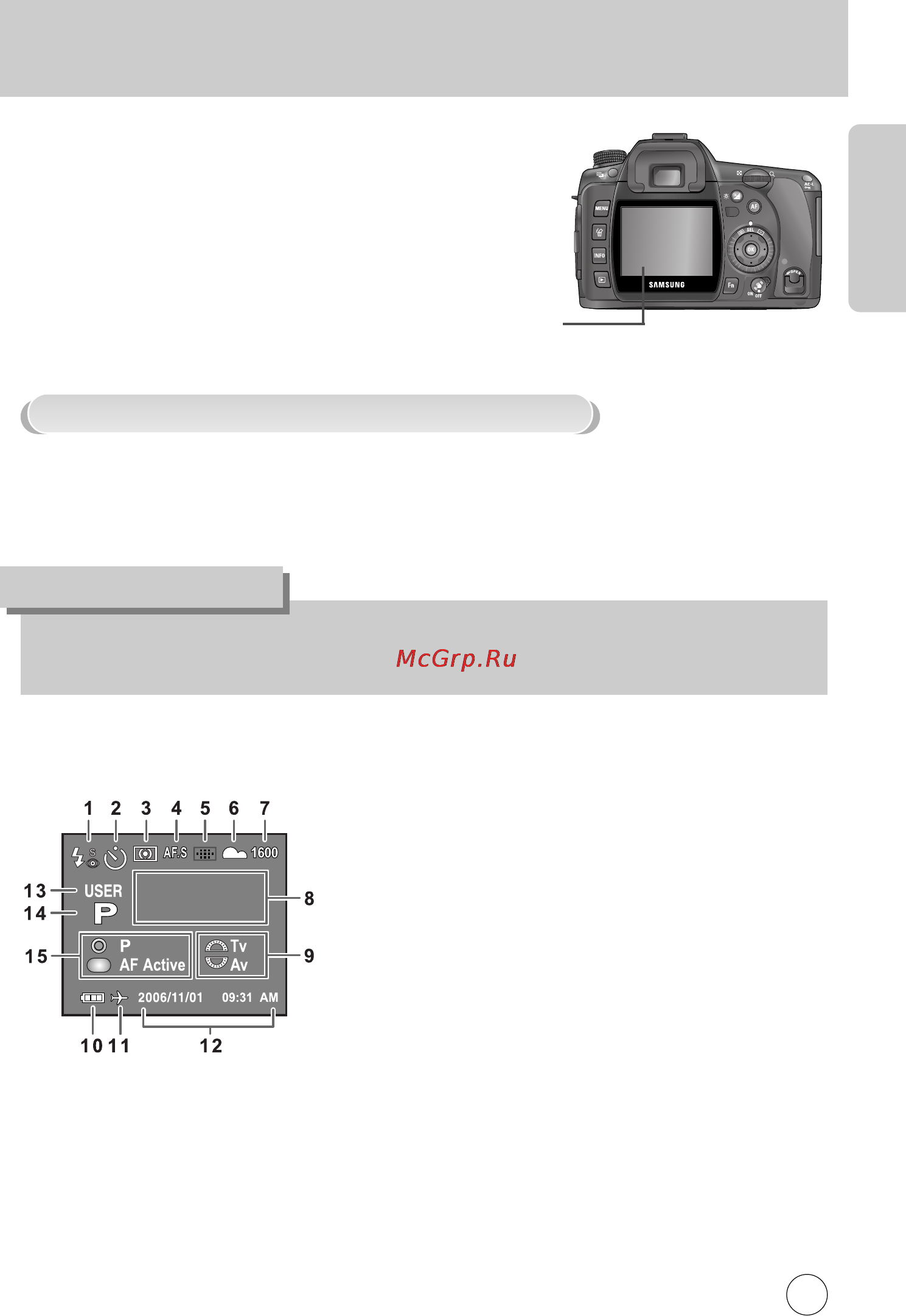 Samsung GX10 [24/258] Àì ëí ˆëﬂ üä ïóìëúó