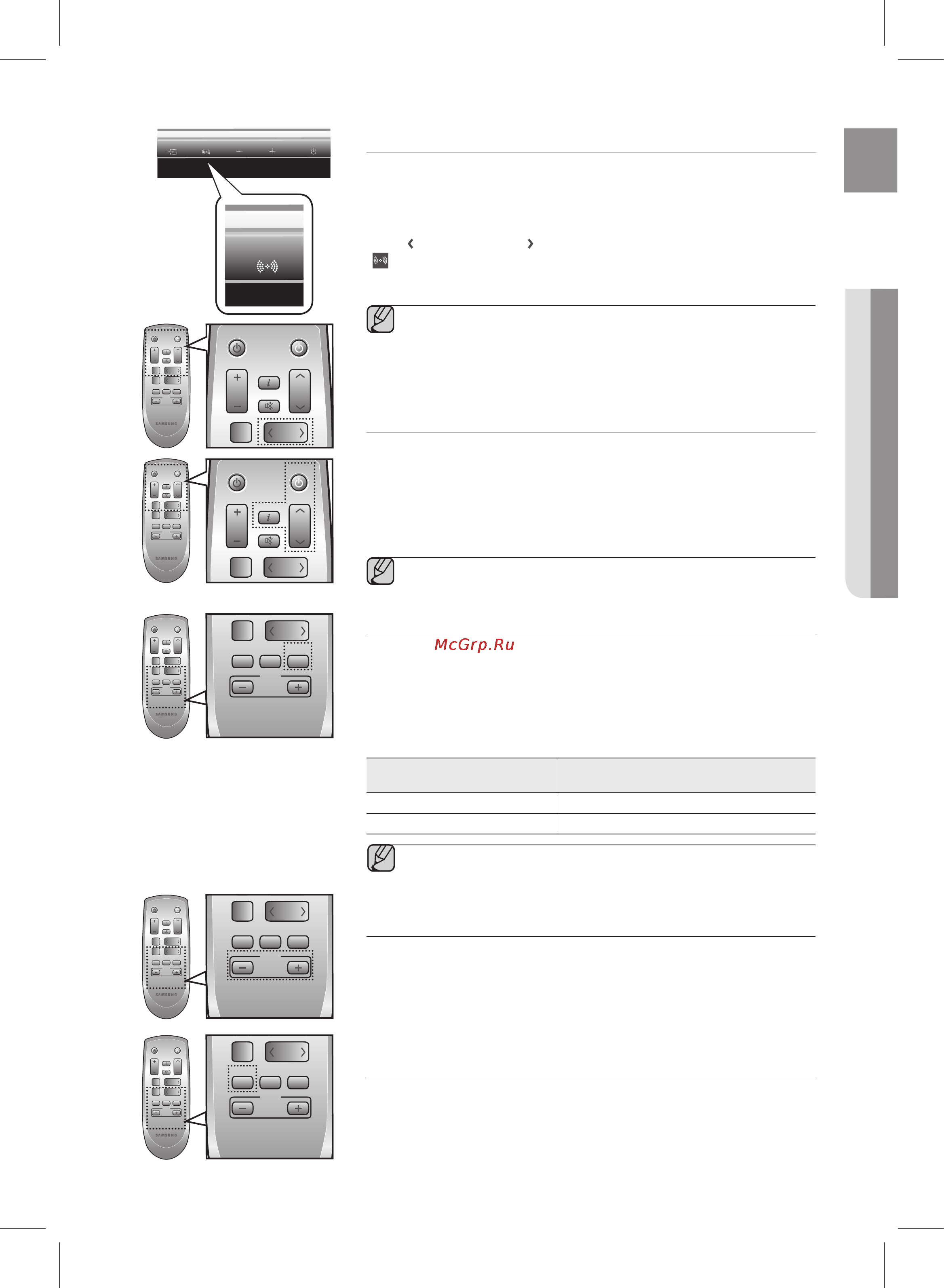 Samsung HW-D351 [35/58] Немесе алдыңғы панельдегі sound mode