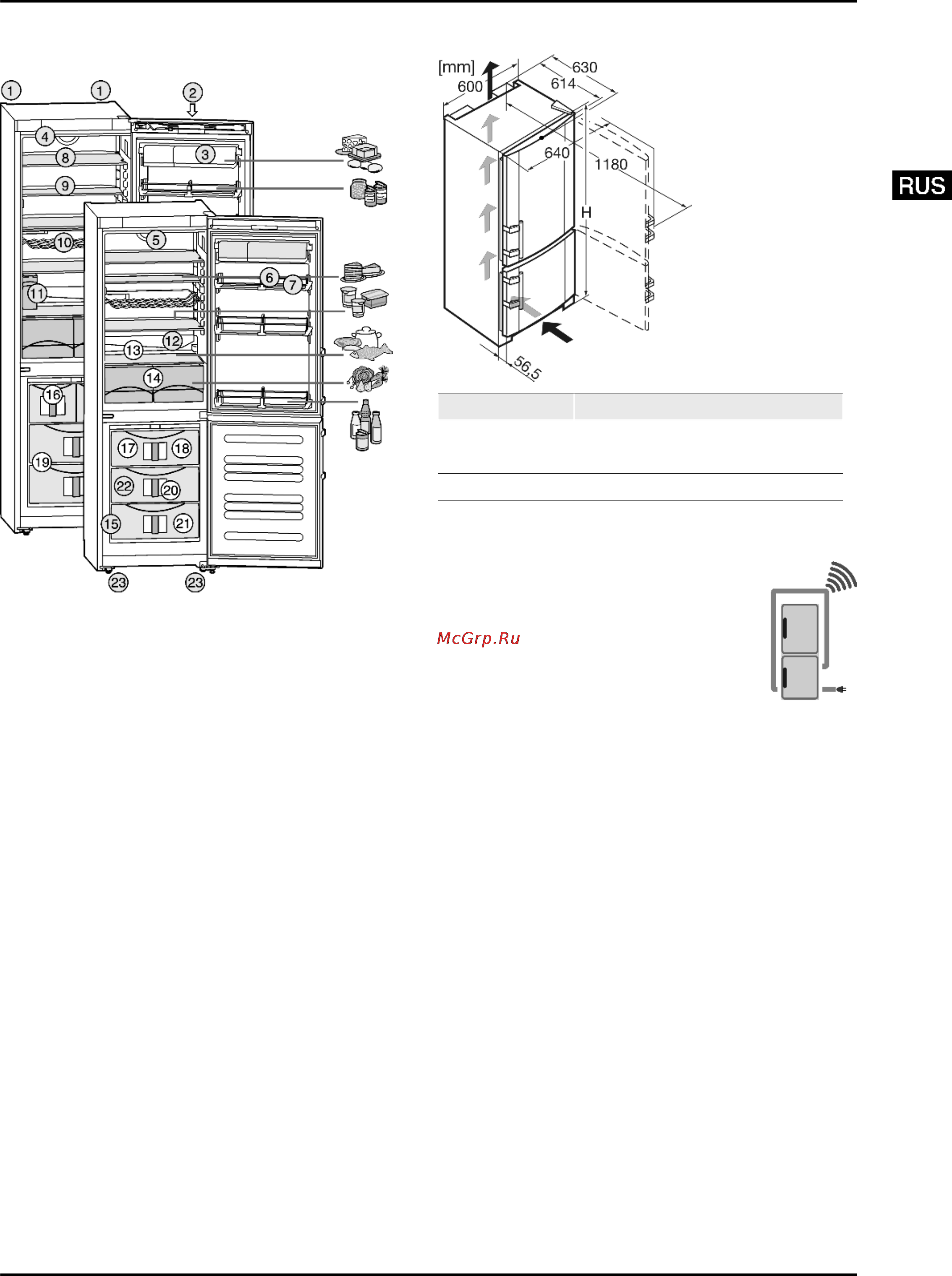 Liebherr CN es 4066-21 [3/18] Краткое описание устройства и оборудования