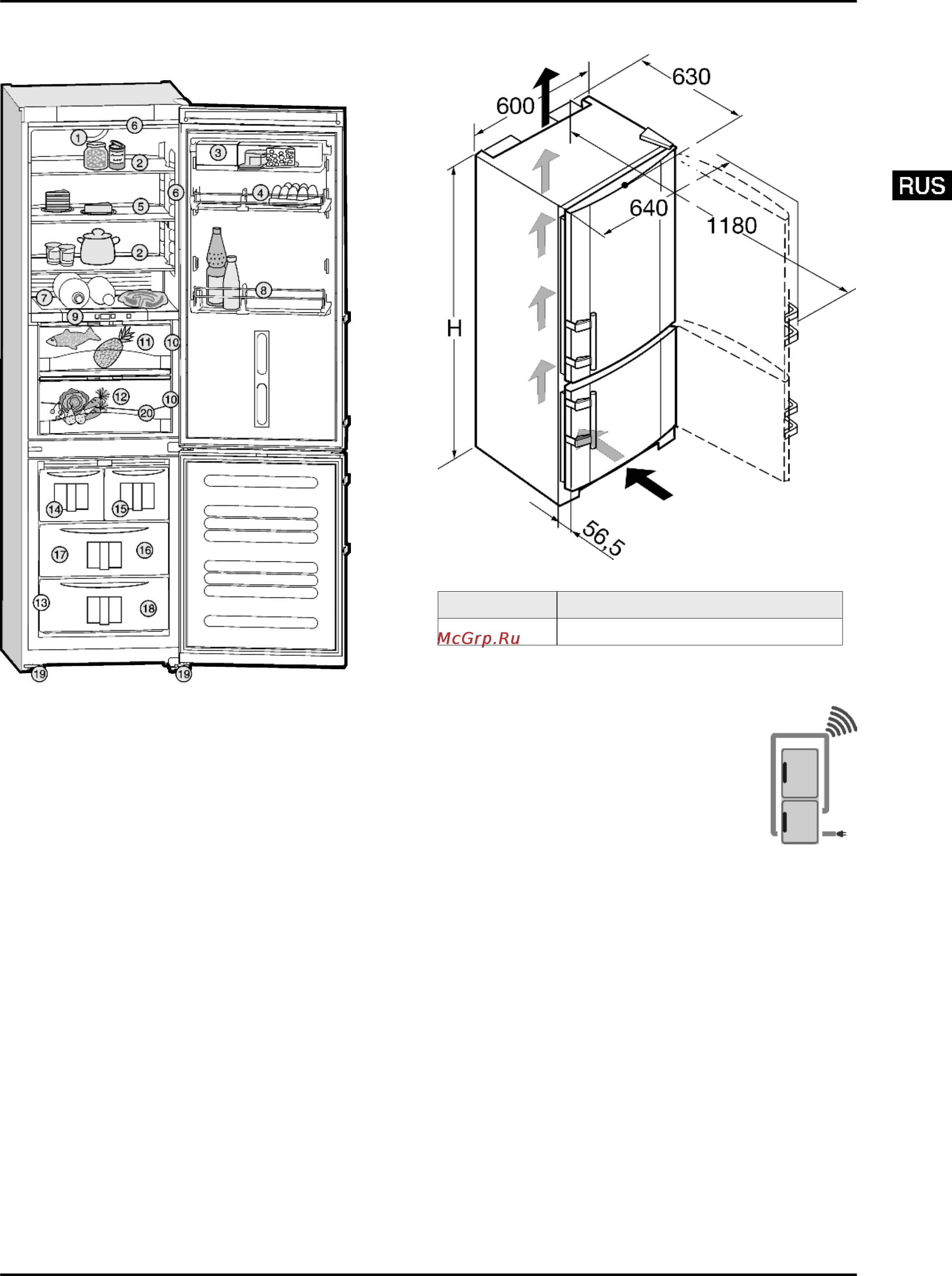 Liebherr CBN es 3967-21 [3/23] Краткое описание устройства и оборудования