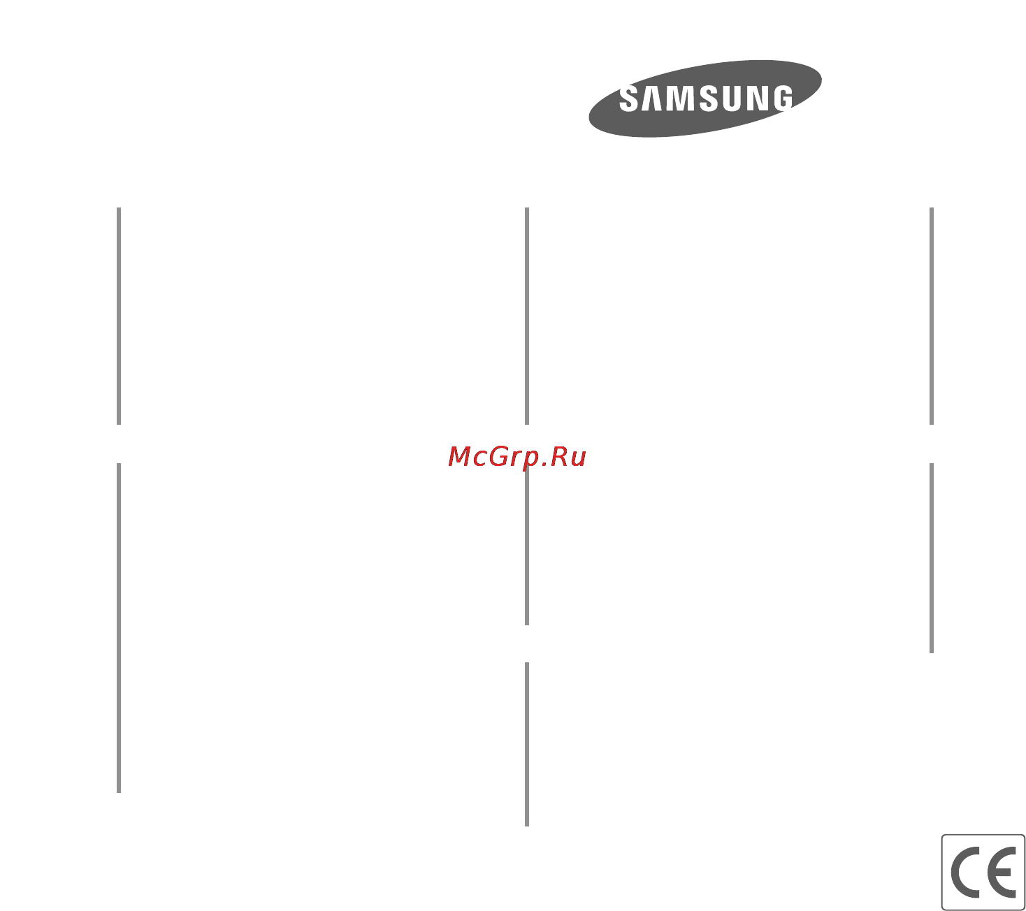 Samsung Digimax i6 Инструкция по эксплуатации онлайн [90/90] 24315