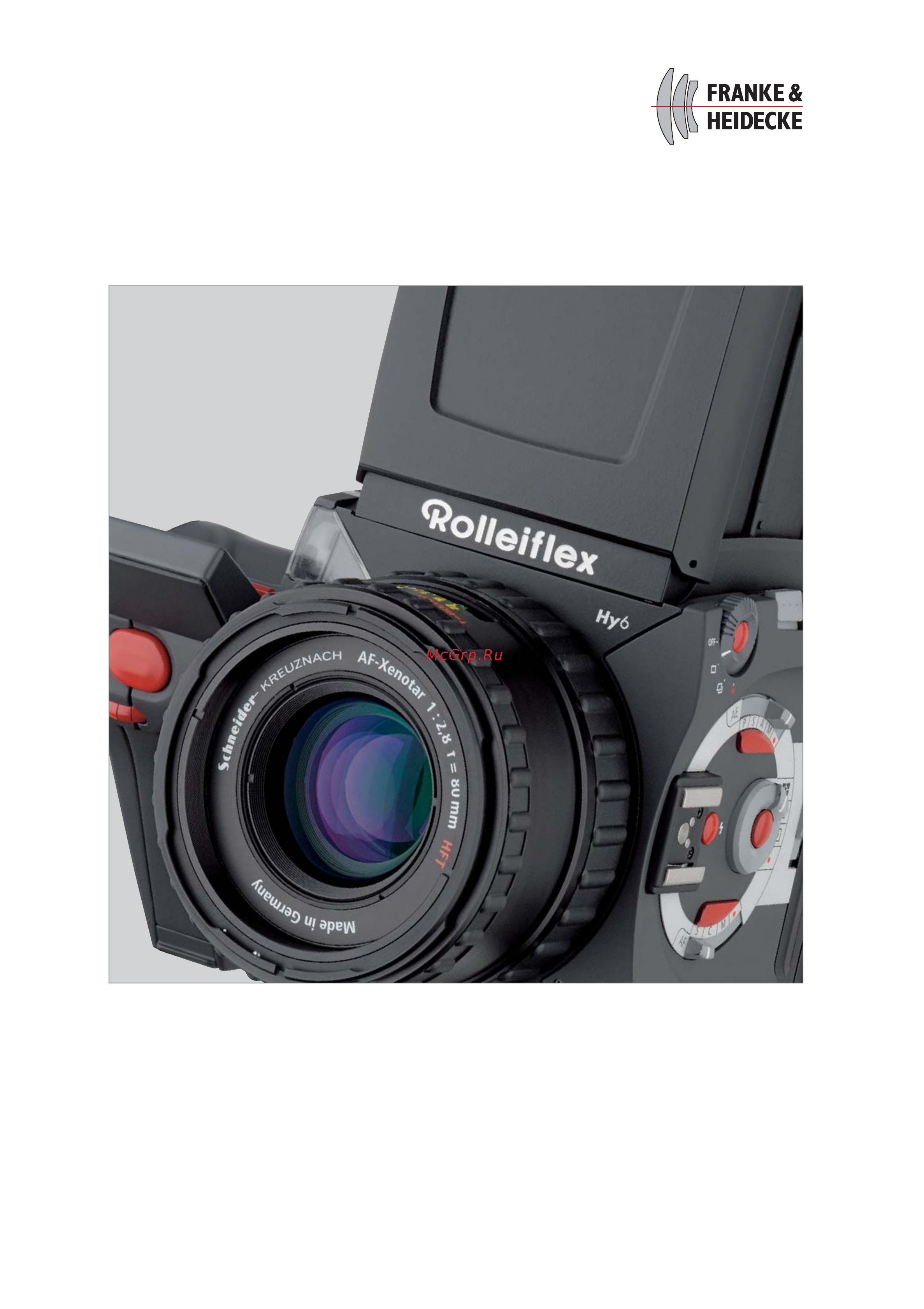 Rolleiflex Hy6 Инструкция по эксплуатации онлайн