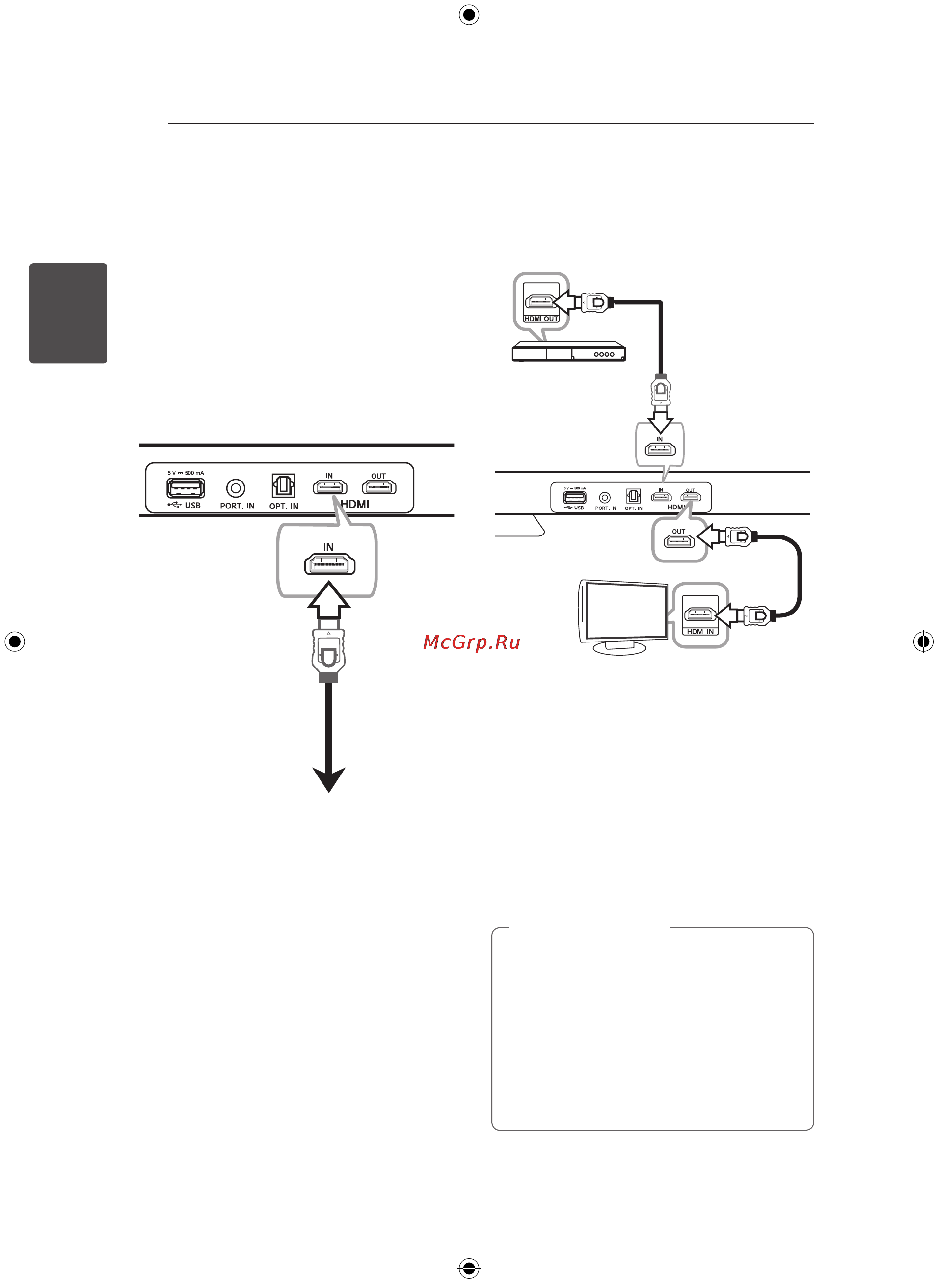 LG NB4530A [16/30] Подключение дополнительного оборудования