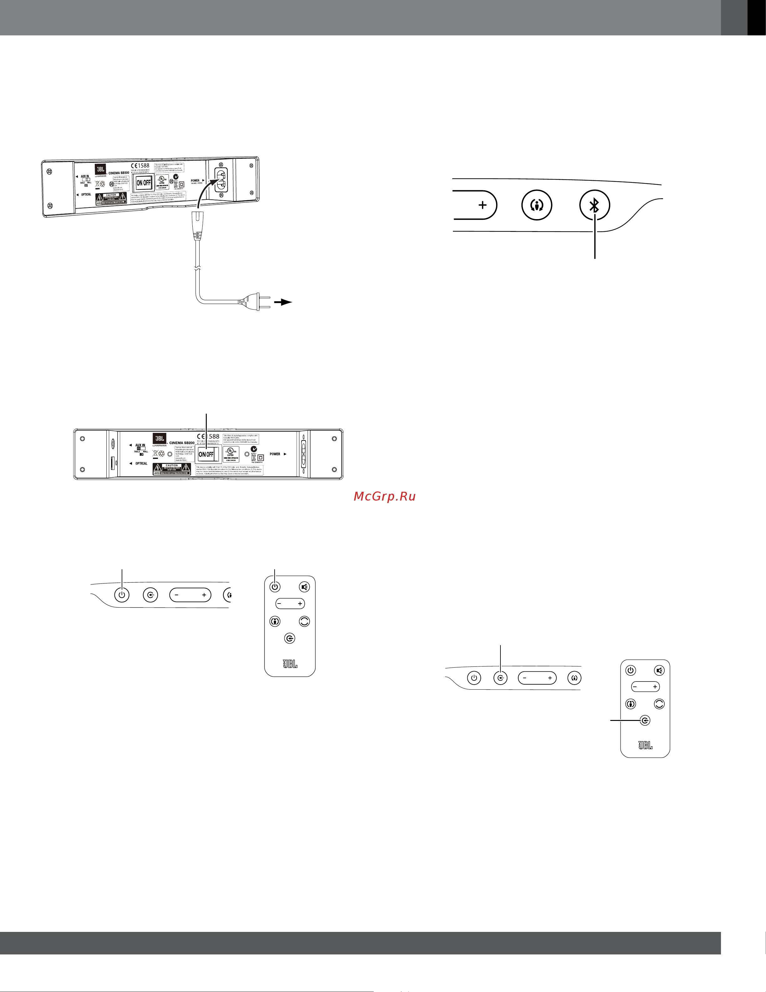 JBL SB200 [19/92] Uso del sistema de torre de sonido
