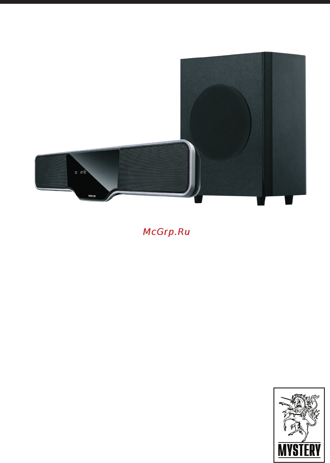 Mystery MSB-115W Инструкция по эксплуатации онлайн