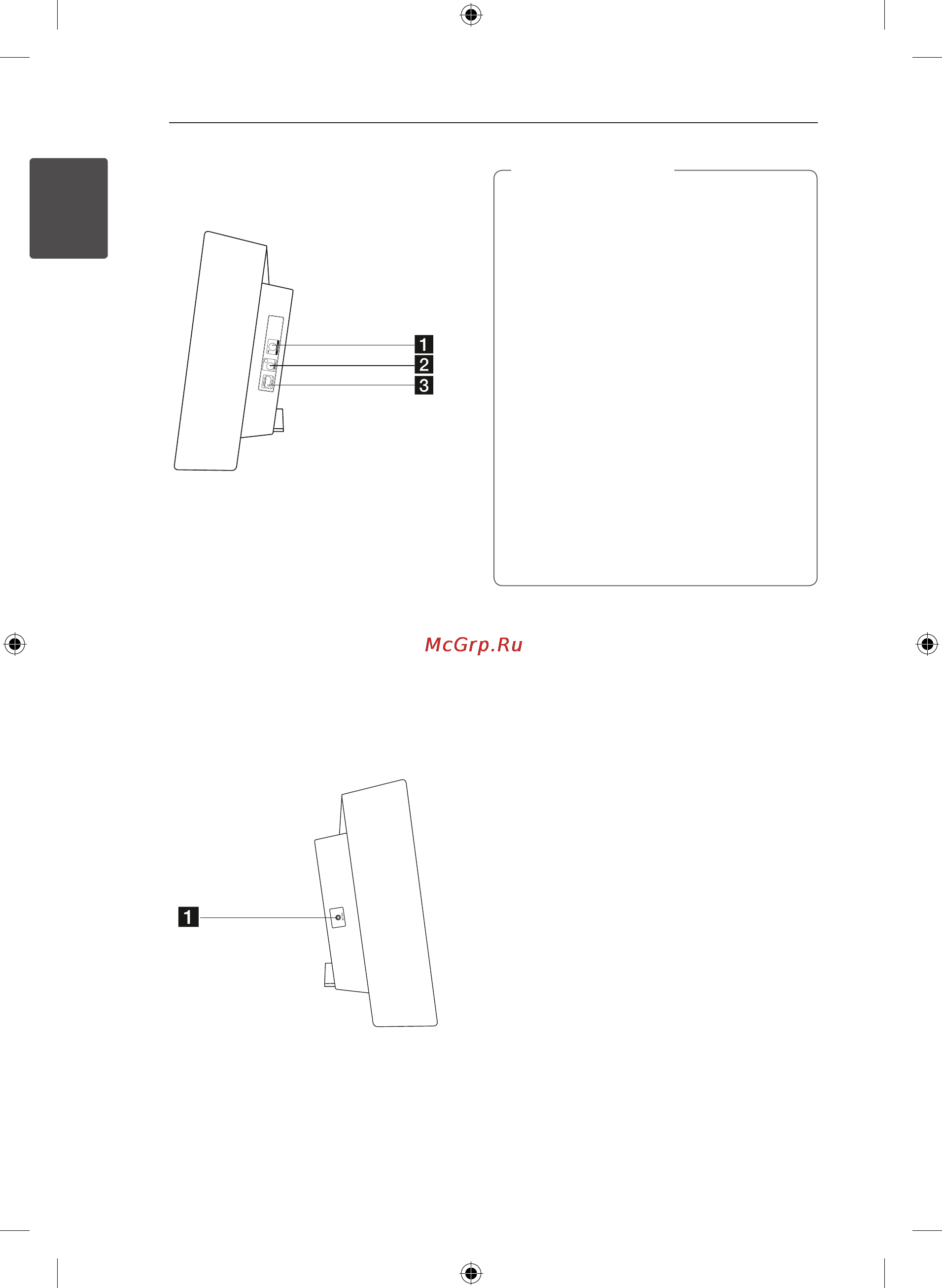 LG DM2820 [12/42] Левая панель