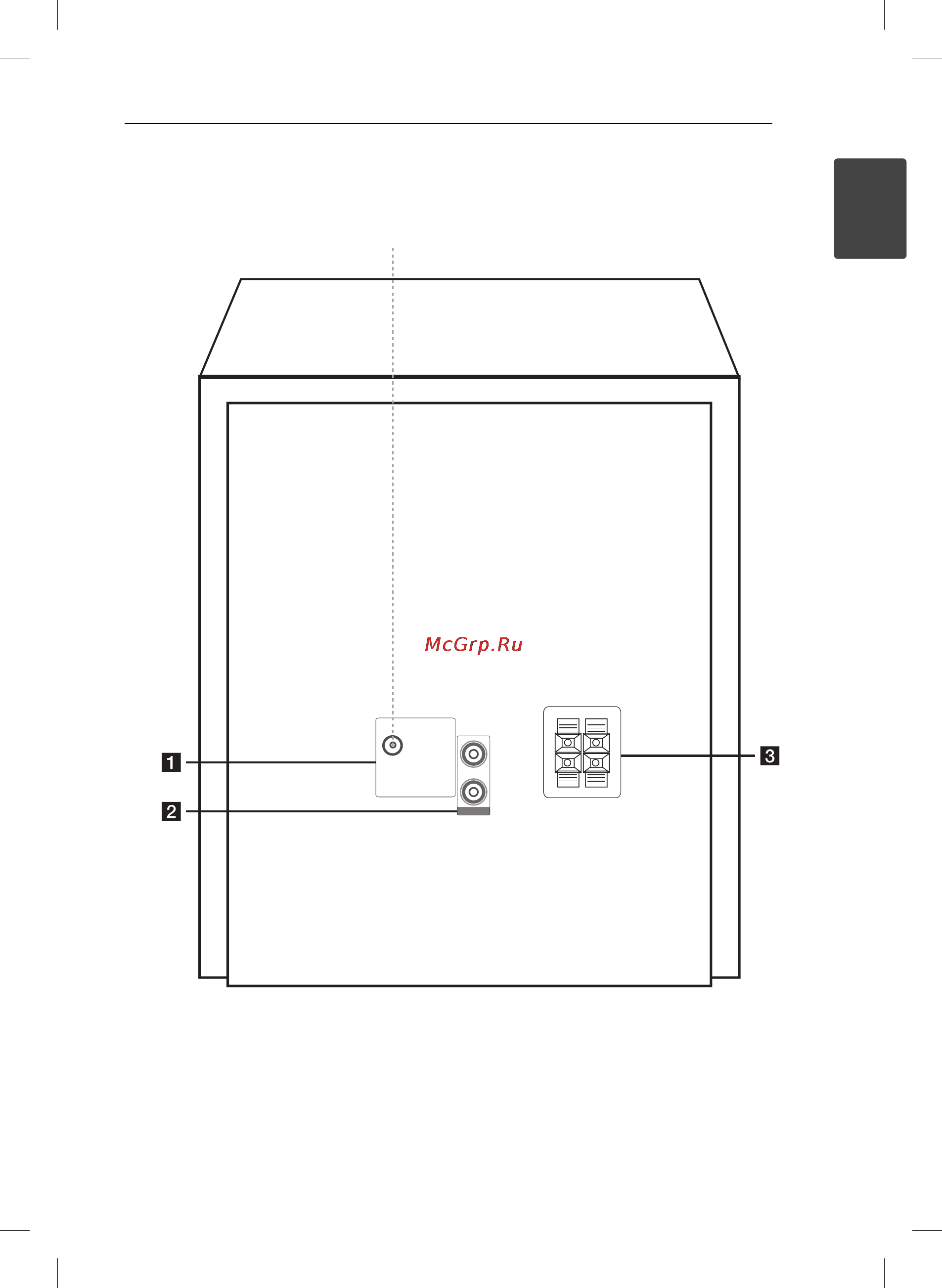 LG MCD66 [7/22] Задняя панель