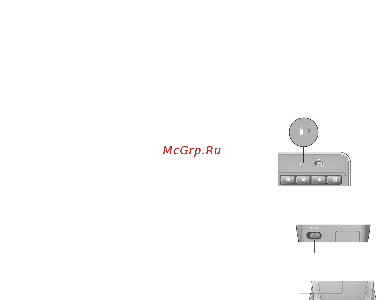 Logitech MK520 [19/25] Управление питанием от батареек
