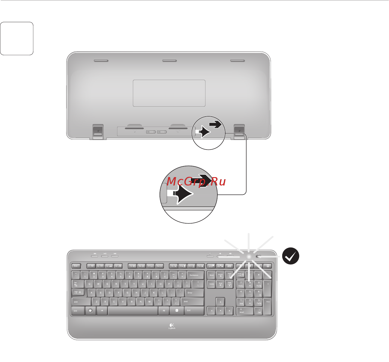 Logitech MK520 [4/25] Logitech