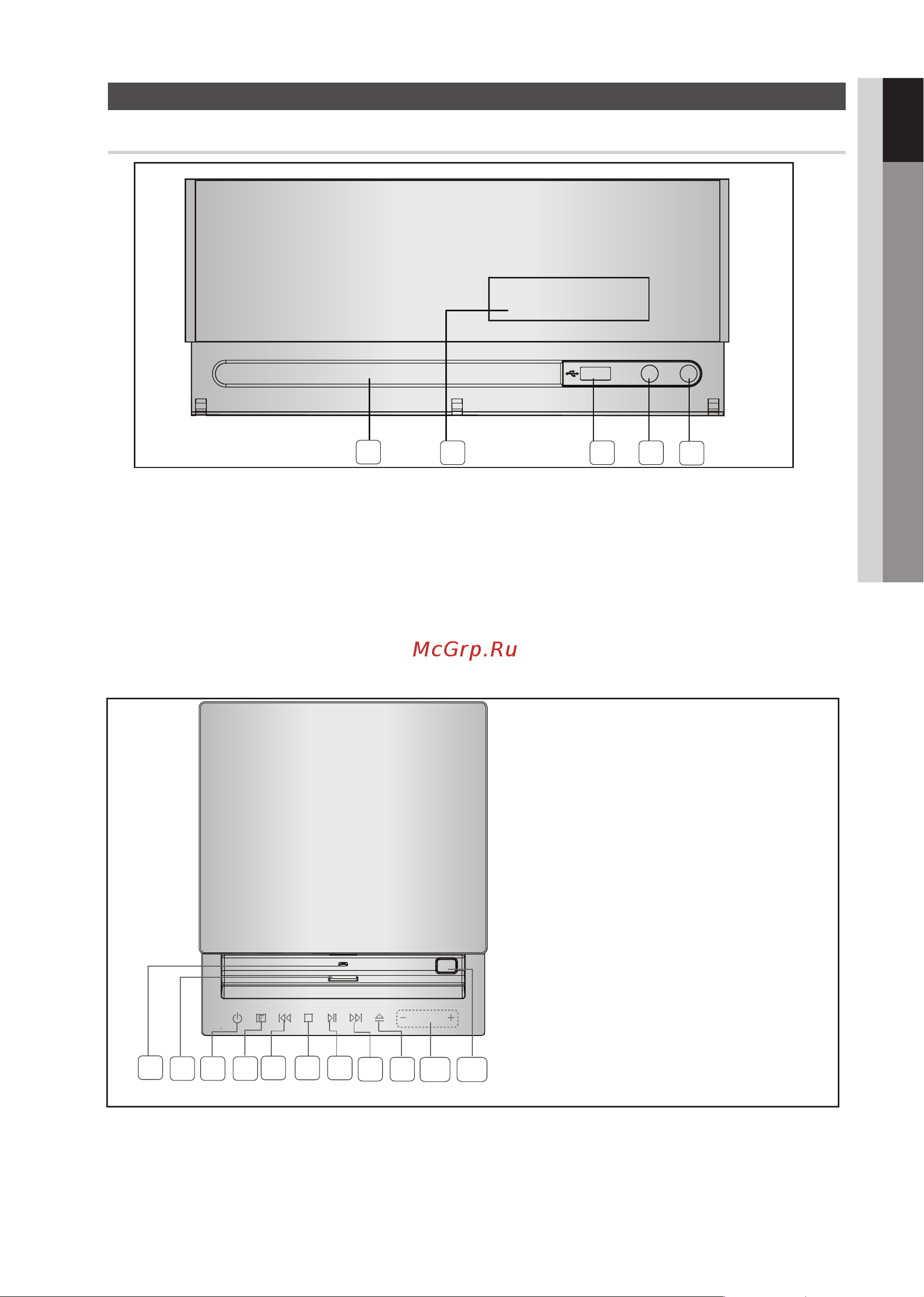 Samsung MM-E430D [9/41] Передняя панель